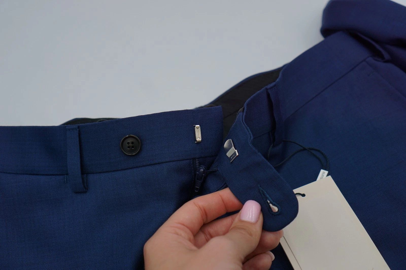 Suitsupply Men Suitsupply Pants Trousers Brescia Blue Size 98 UK/US40L Size 40L - 3 Thumbnail