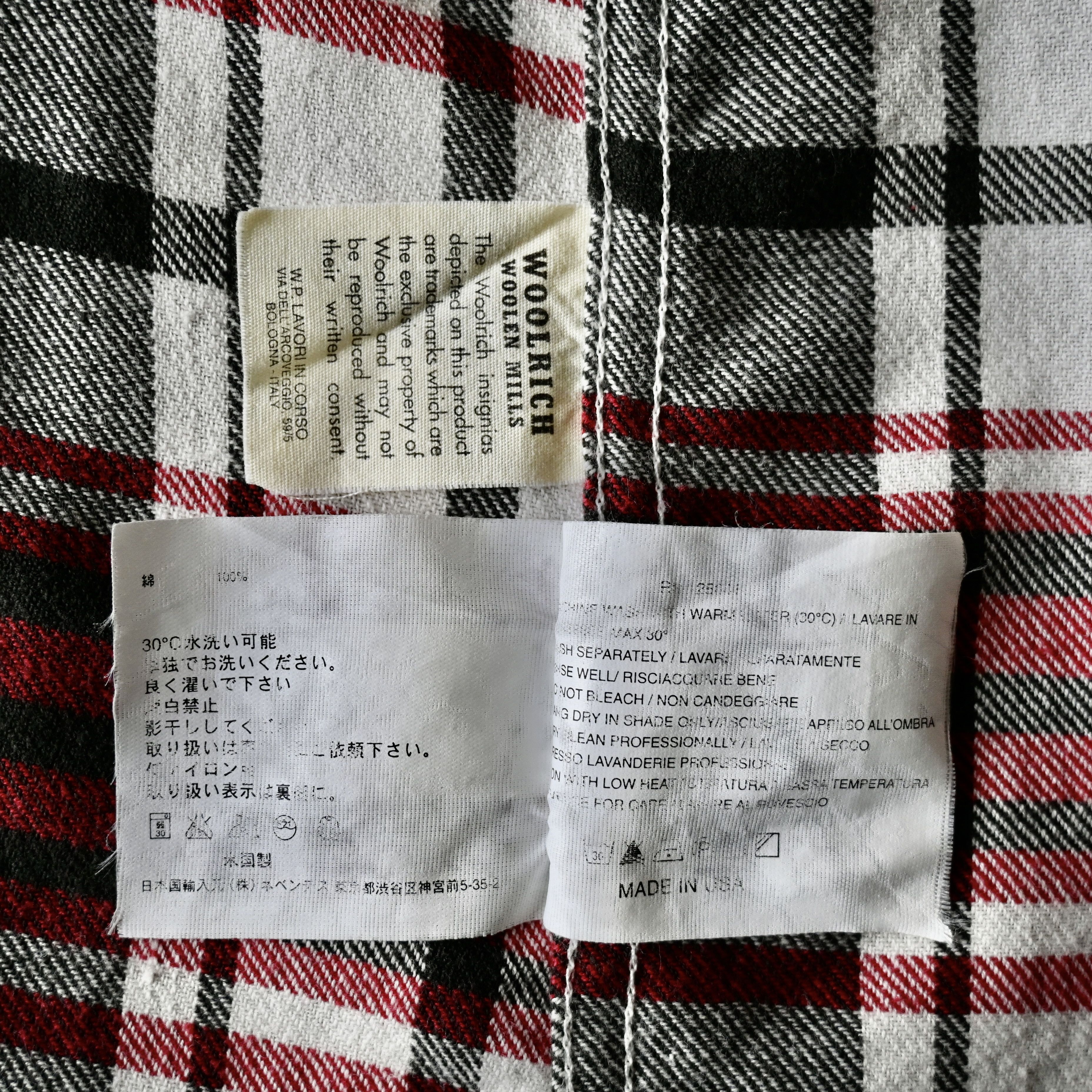 Nepenthes VTG 2000s Woolrich by Daiki Suzuki flannel hunting shirt Size US XS / EU 42 / 0 - 13 Thumbnail