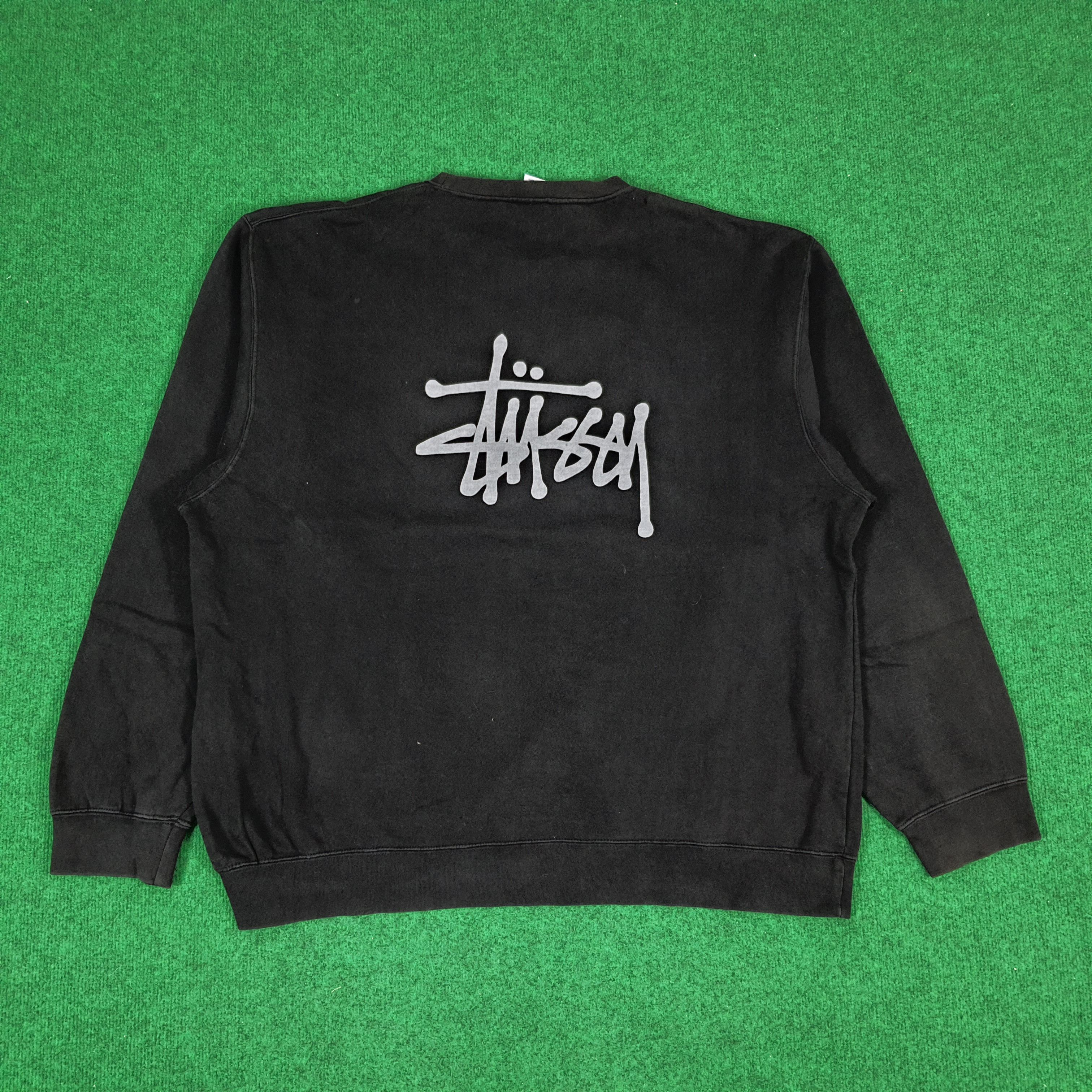 Stussy Vintage Stussy Streetwear Oversized Hoodies Size US XL / EU 56 / 4 - 2 Thumbnail