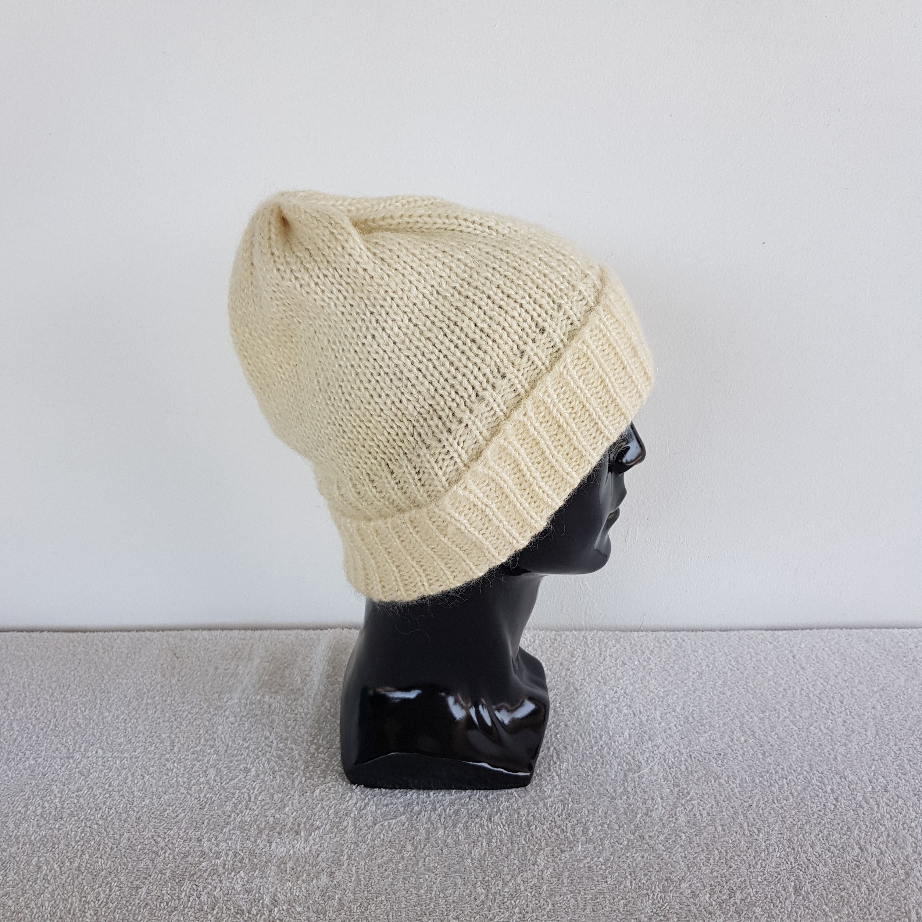 Beams Plus Vintage Beams Beanie Ribbed Knit Snow Cap Hats. Size ONE SIZE - 3 Thumbnail