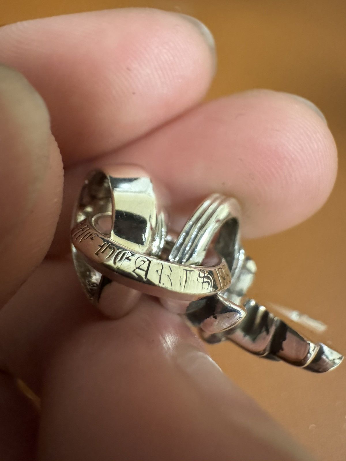 Chrome Hearts Brand New Chrome Hearts Double Cross Pendant With Bale Size ONE SIZE - 11 Thumbnail