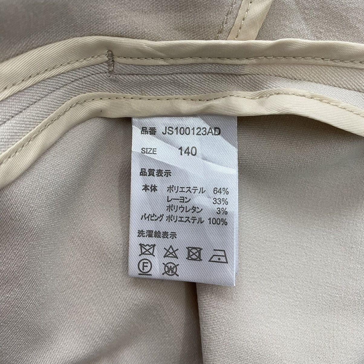 Japanese Brand JEANASIS Japanese Brand Three Quarter Sleeve Long Cream Coat Size L / US 10 / IT 46 - 6 Thumbnail