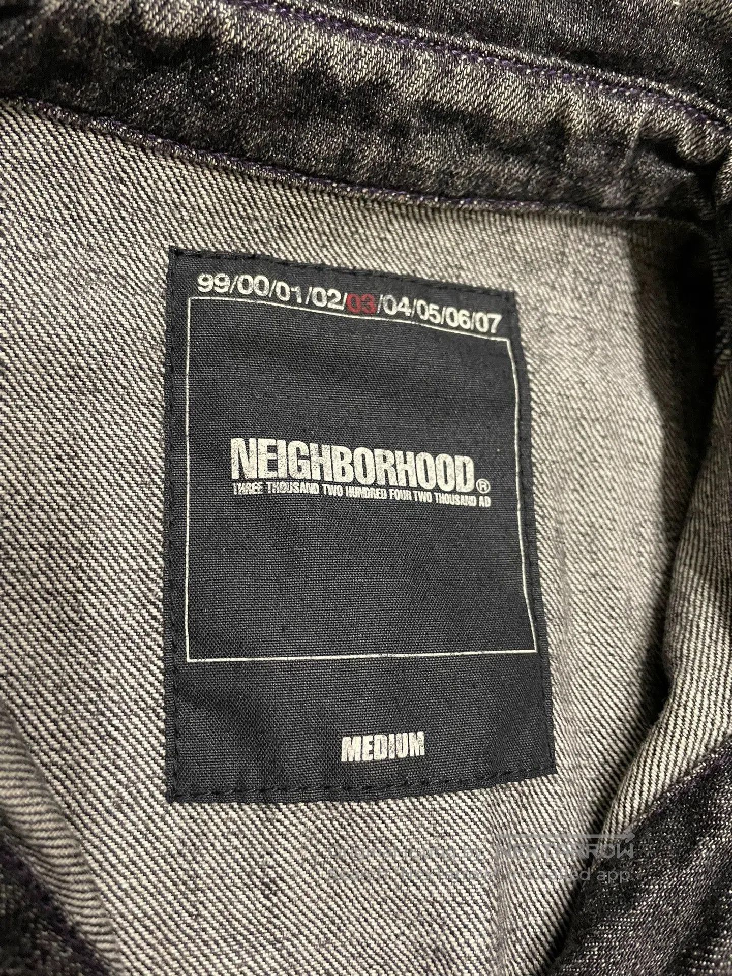 Neighborhood Neighborhood Washed Denim Jacket. Size US M / EU 48-50 / 2 - 3 Thumbnail
