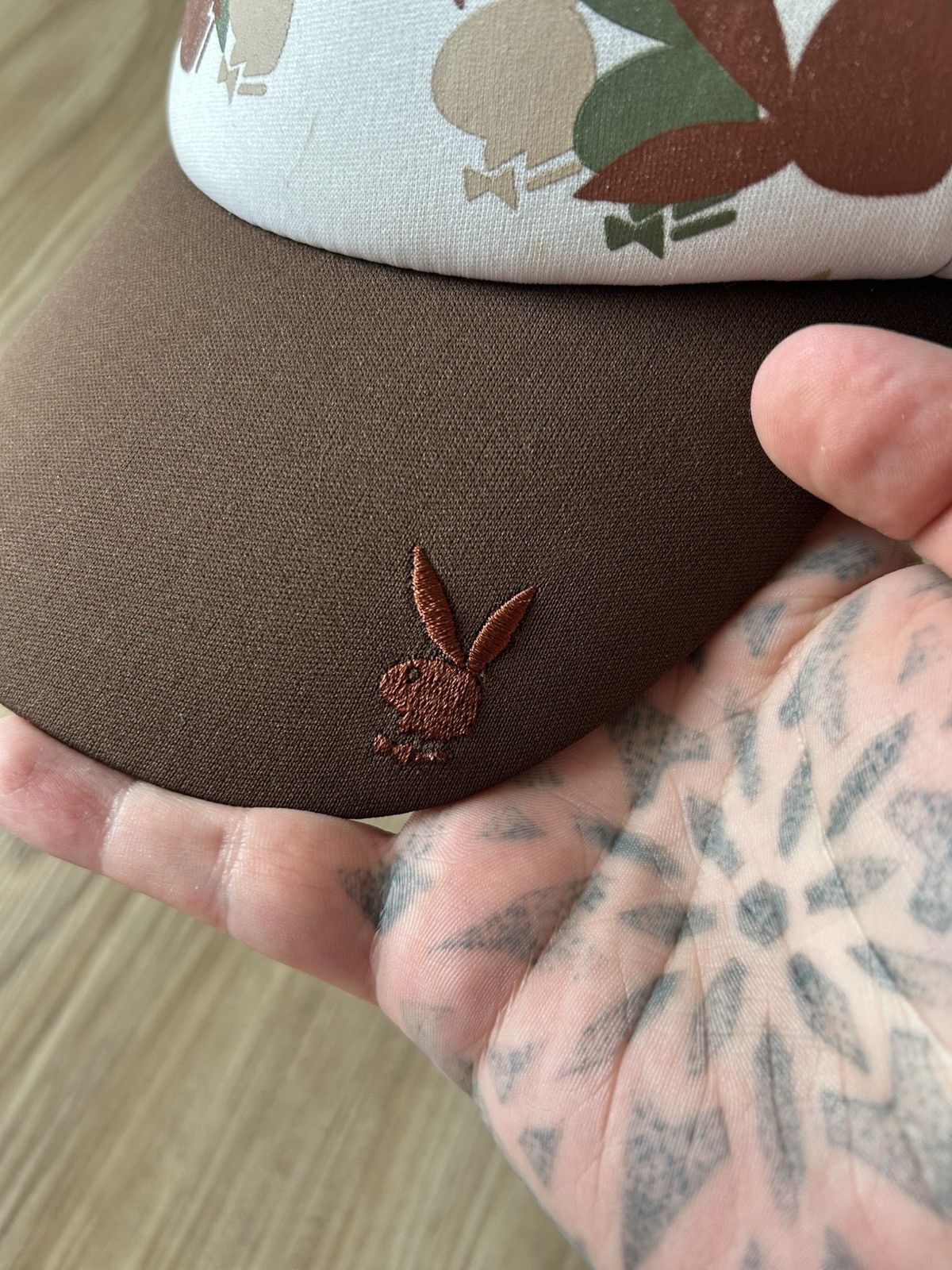 Playboy Vintage Y2K 2005 Playboy Trucker Hat With Embroidery Size ONE SIZE - 2 Thumbnail