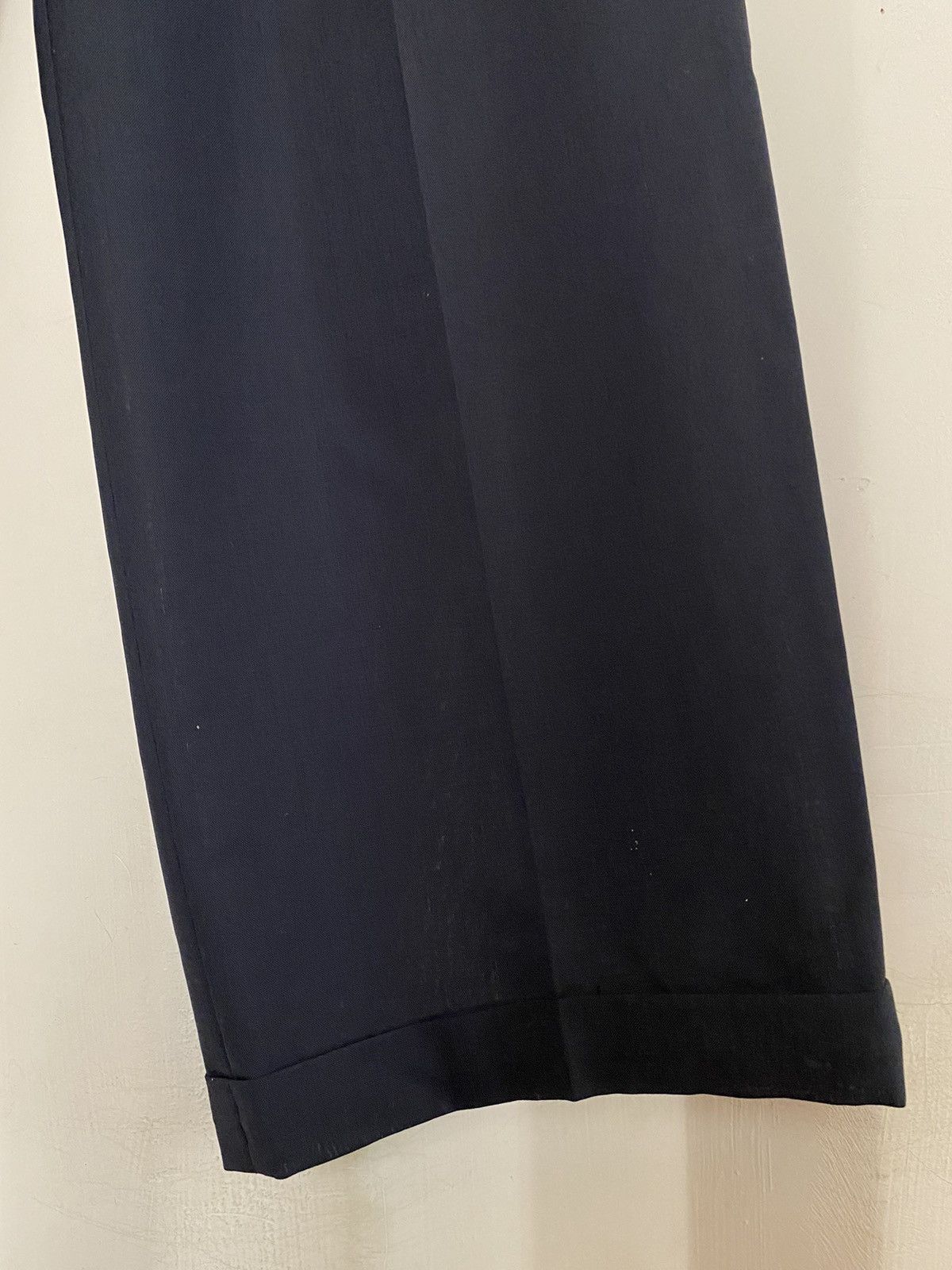 Yves Saint Laurent YVES SAINT LAURENT YSL Men Black Formal Trousers Pants Size US 37 - 8 Thumbnail