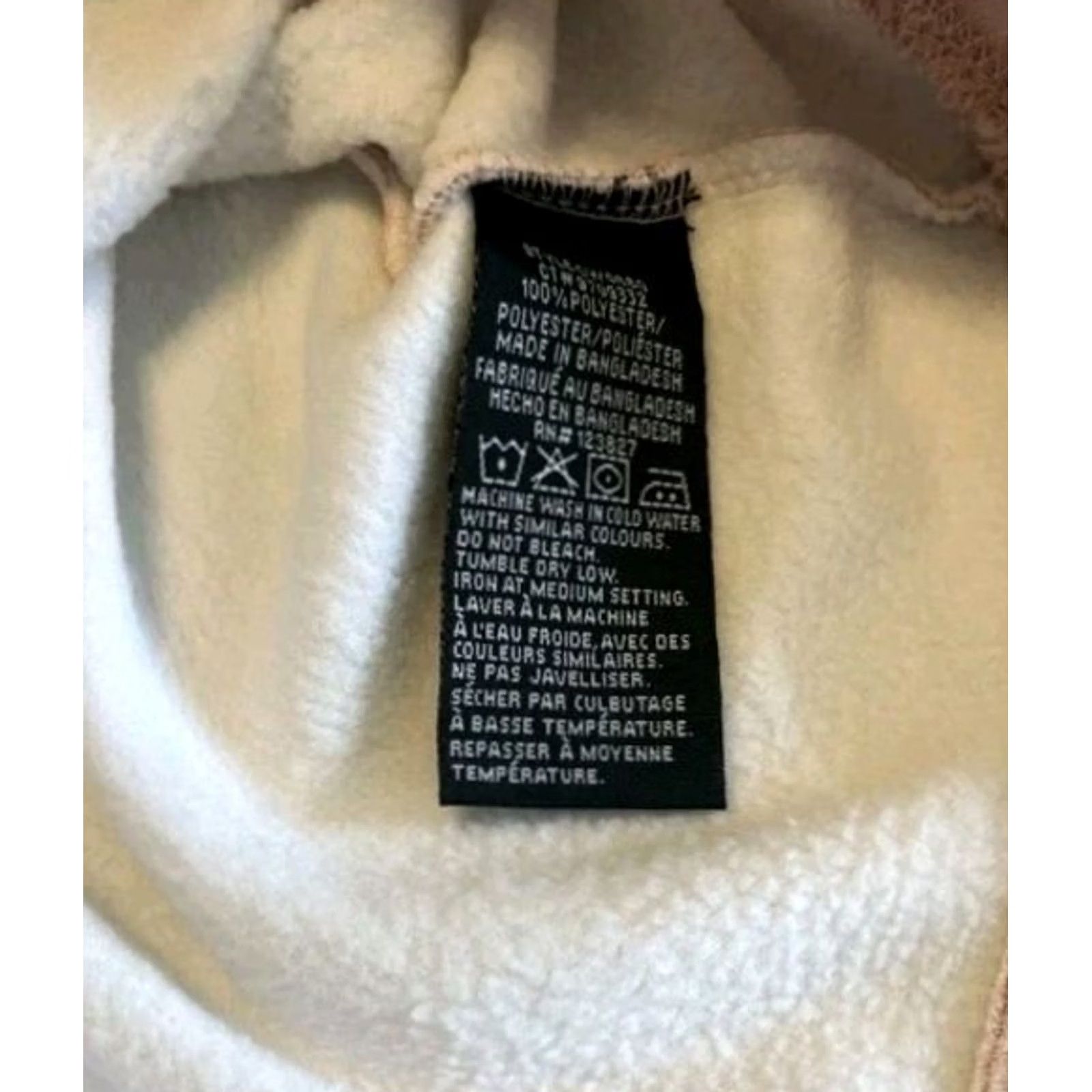 Vintage Canada Gear Women's Hoodie S Pink Fleece Lined Pullover NWT Size S / US 4 / IT 40 - 6 Thumbnail