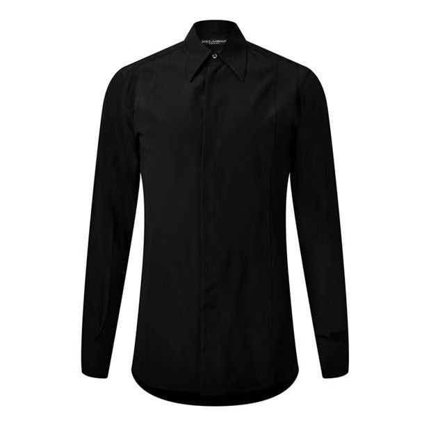 Image of Dolce Gabbana O1G2R1Mq0324 Shirts In Black, Men's (Size Small)