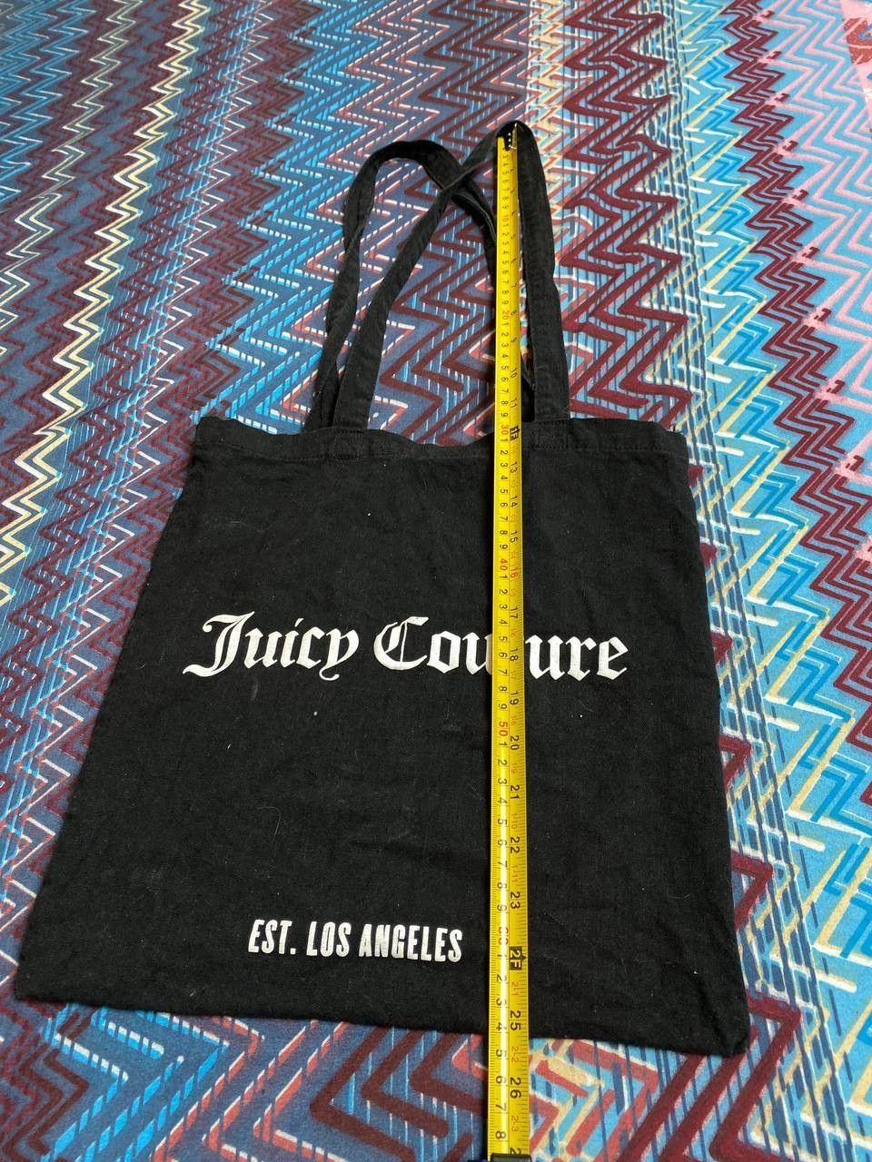 Juicy Couture Bags Juice Couture black big logo streetwear Y2K VIntage Size ONE SIZE - 11 Thumbnail