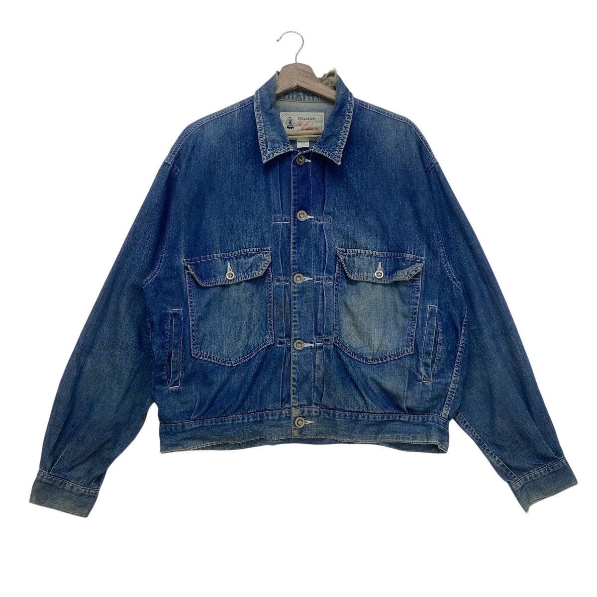 Edwin Vintage Edwin Soft Denim Trucker Jacket Type 2 | Grailed