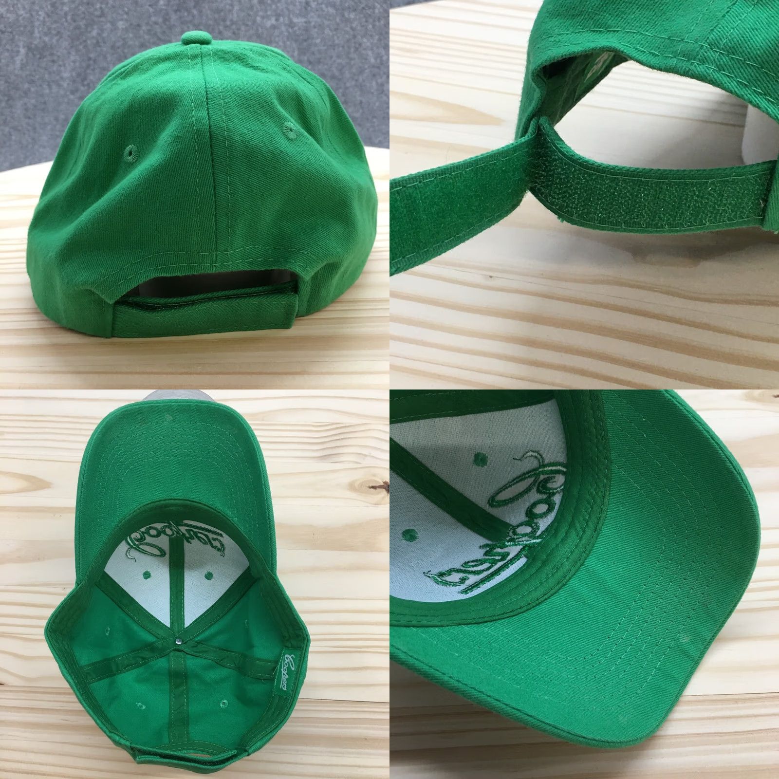 Logo 7 Coopers Brewery Baseball Cap Hat Mens Green One Size Adjustable Embroidered Logo Size ONE SIZE - 8 Thumbnail