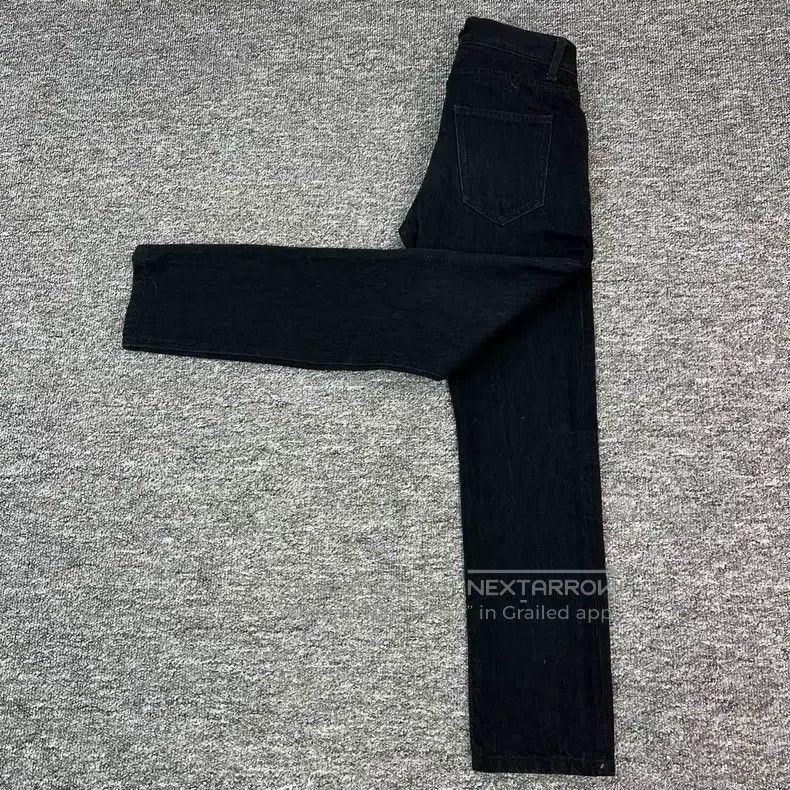 Saint Laurent Paris Saint Laurent Paris Black Casual Straight Leg Denim Pants Size US 29 - 3 Thumbnail