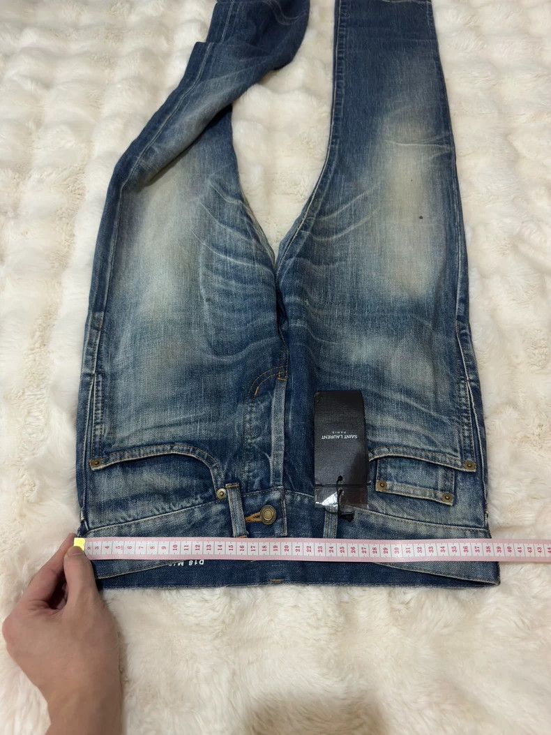 Saint Laurent Paris Saint Laurent Paris Slim Worn Jeans 2505-Nextarrow Size US 27 - 5 Thumbnail