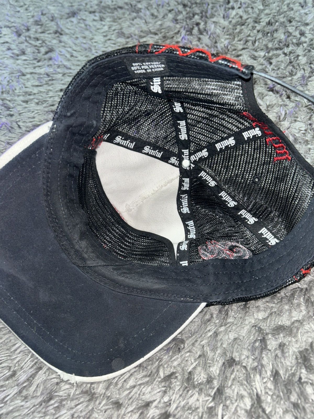 Other Ed hardy like (not ed hardy) “SINFUL” HAT SUPER TUFF Size ONE SIZE - 4 Thumbnail