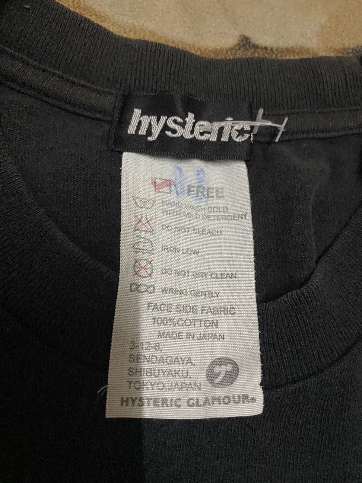 Hysteric Glamour × Japanese Brand × Vintage Hysteric glamour tee Size US XS / EU 42 / 0 - 6 Thumbnail