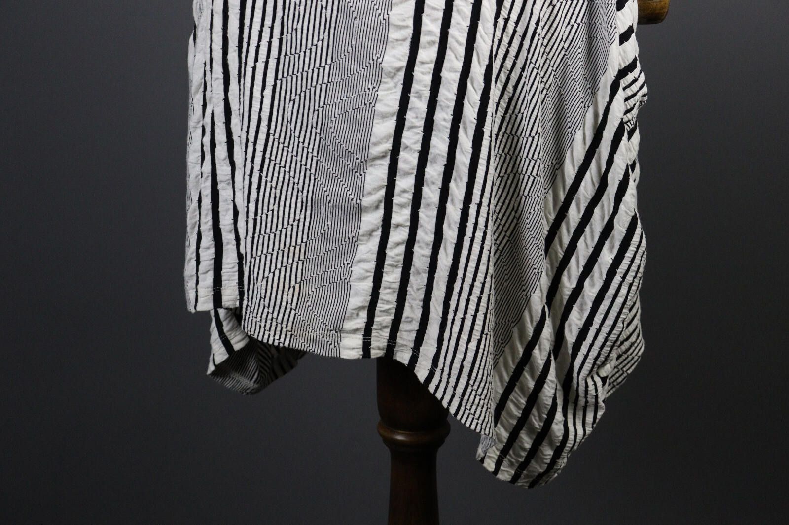 Designer Absolut by Zebra Stripe Summer Cocktail A-Line Dress Size 34 Size M / US 6-8 / IT 42-44 - 8 Thumbnail