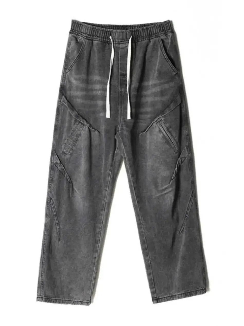 Japanese Brand Straight casual loose fitting jeans Size US 34 / EU 50 - 5 Thumbnail