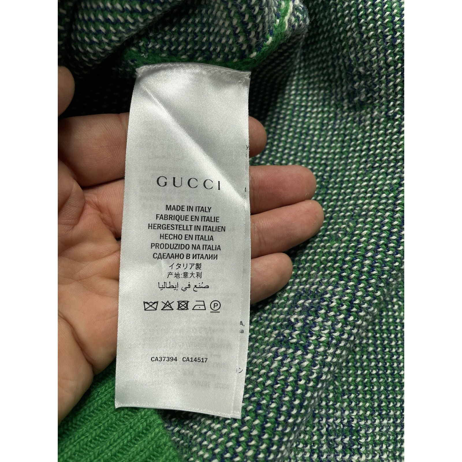 Gucci Gucci Knit Green Goat Small New Size US S / EU 44-46 / 1 - 7 Thumbnail