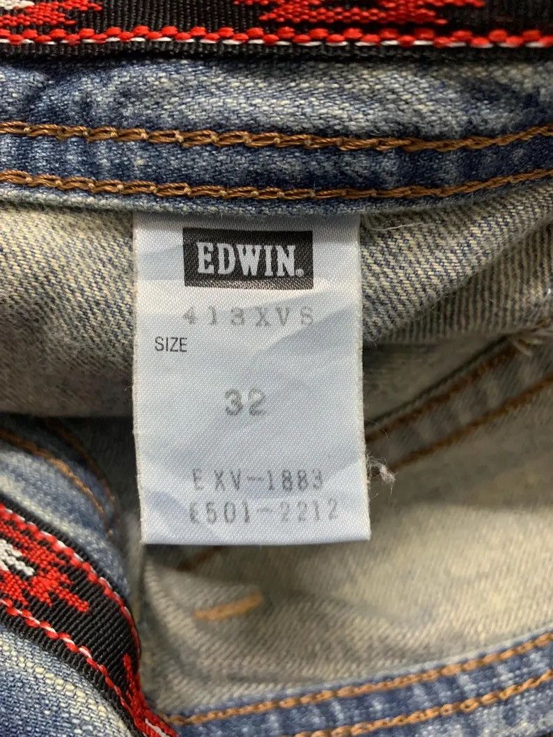 Edwin Edwin XVS Western Bush Pants Suede Pocket Gimmick Denim Size US 34 / EU 50 - 9 Thumbnail