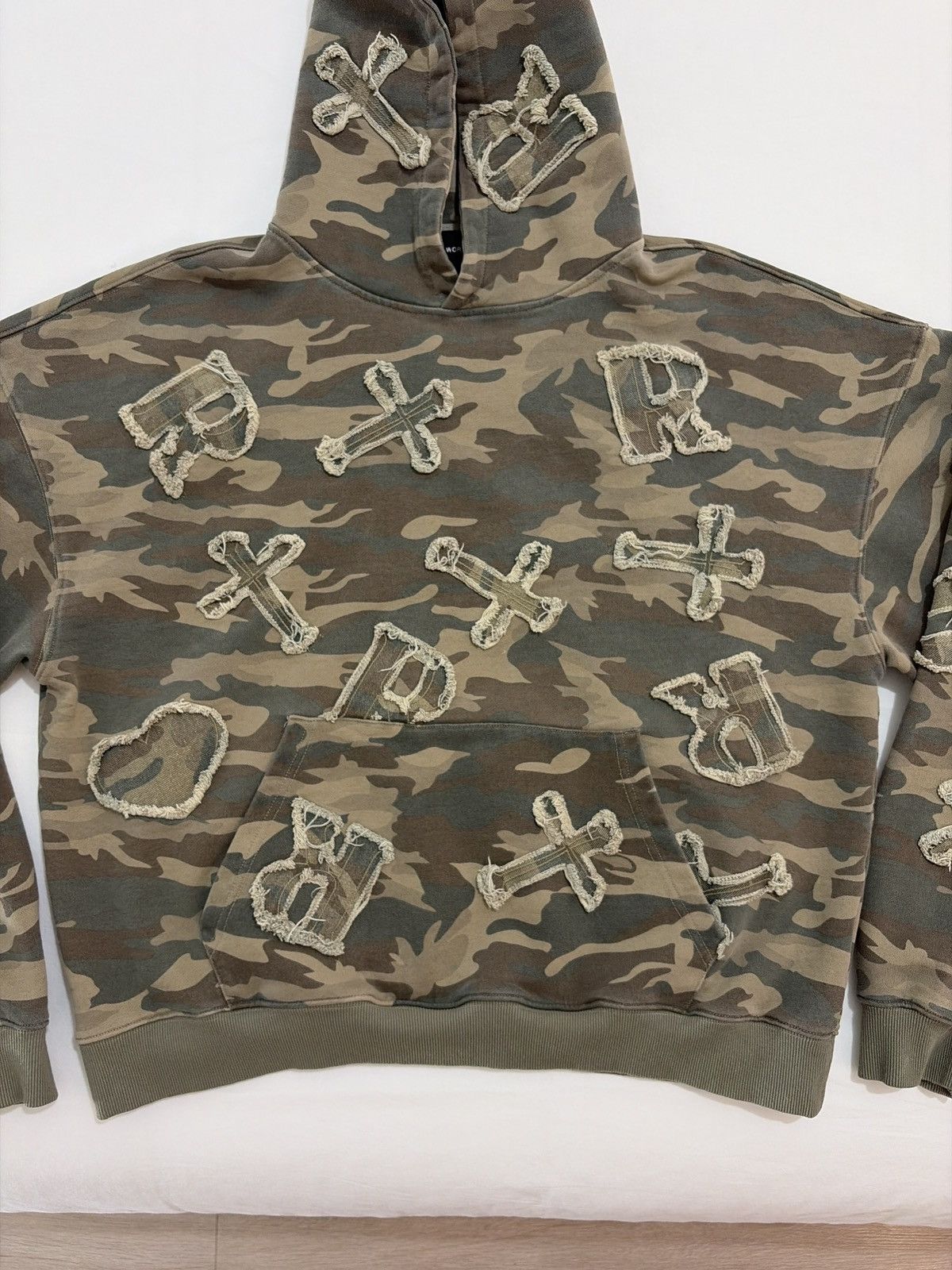 Racer Worldwide Racer Worldwide Camo Patch Hoodie Size US XL / EU 56 / 4 - 4 Thumbnail