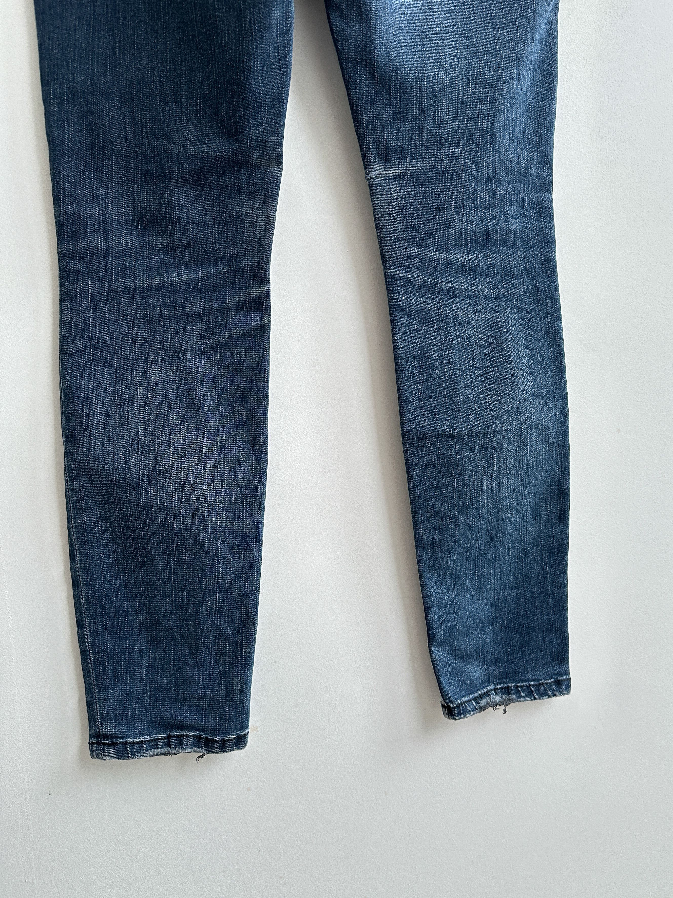 Acne Studios Acne Studios Blue Denim Pants Skinny 29x32 Size 29" - 6 Thumbnail