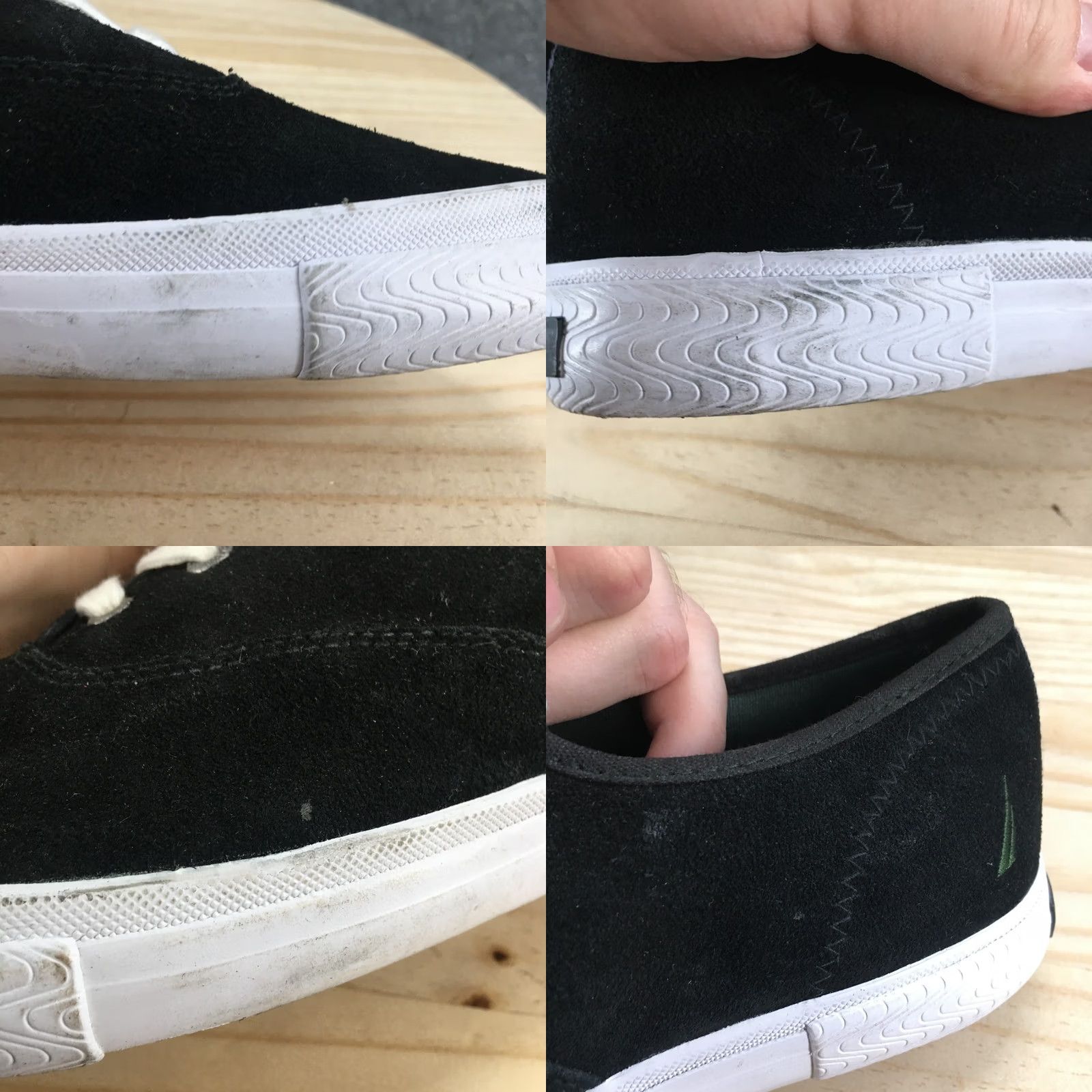 Nautica Nautica Shoes Mens 12 Sneakers Black Leather Low Top Round Toe Casual Comfort Mens Shoes Size US L / EU 52-54 / 3 - 8 Thumbnail