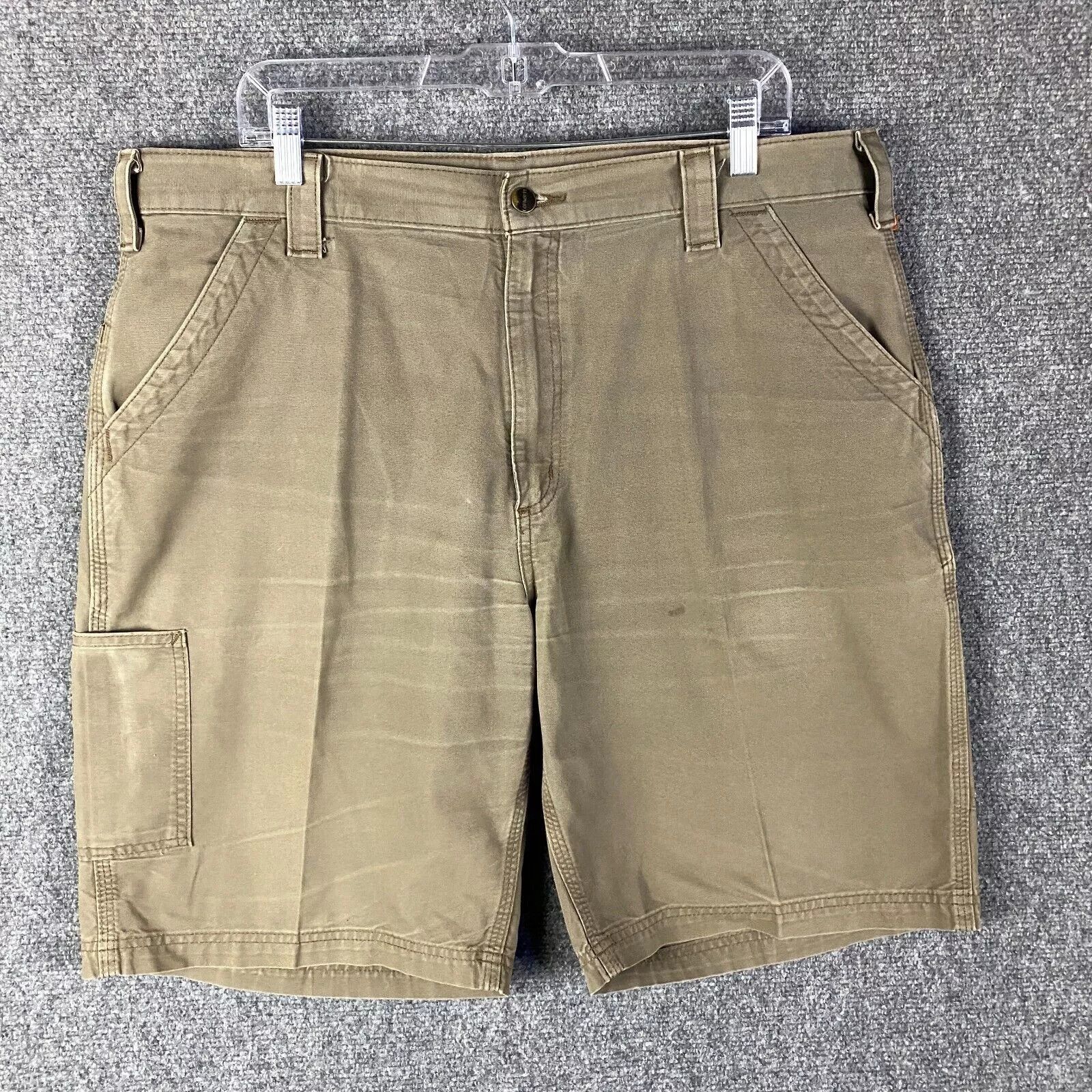Carhartt Carhartt Carhartt Shorts Men's 38 Green Distressed Slash Size US 38 / EU 54 - 1 Thumbnail