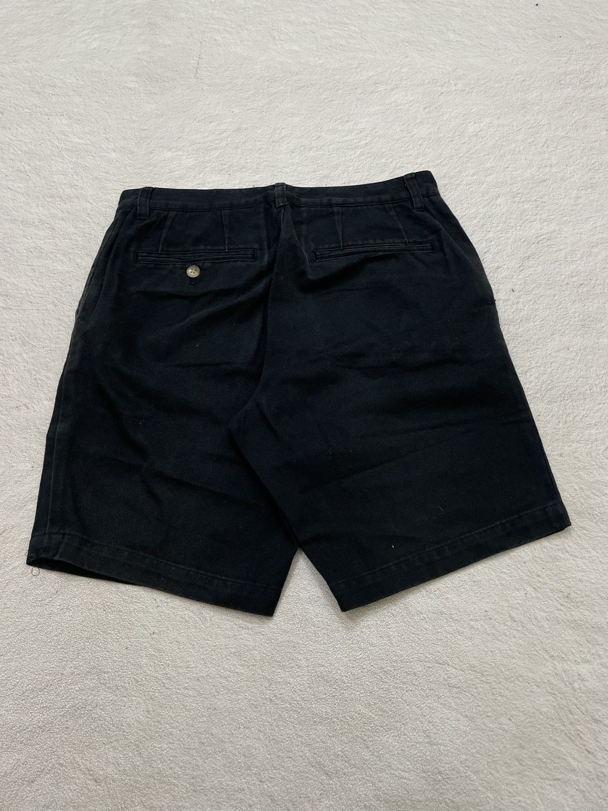 Japanese Brand 2000s Freak DIY Punk Patch Black Shorts Crust Anarcho Style Size US 29 - 2 Thumbnail