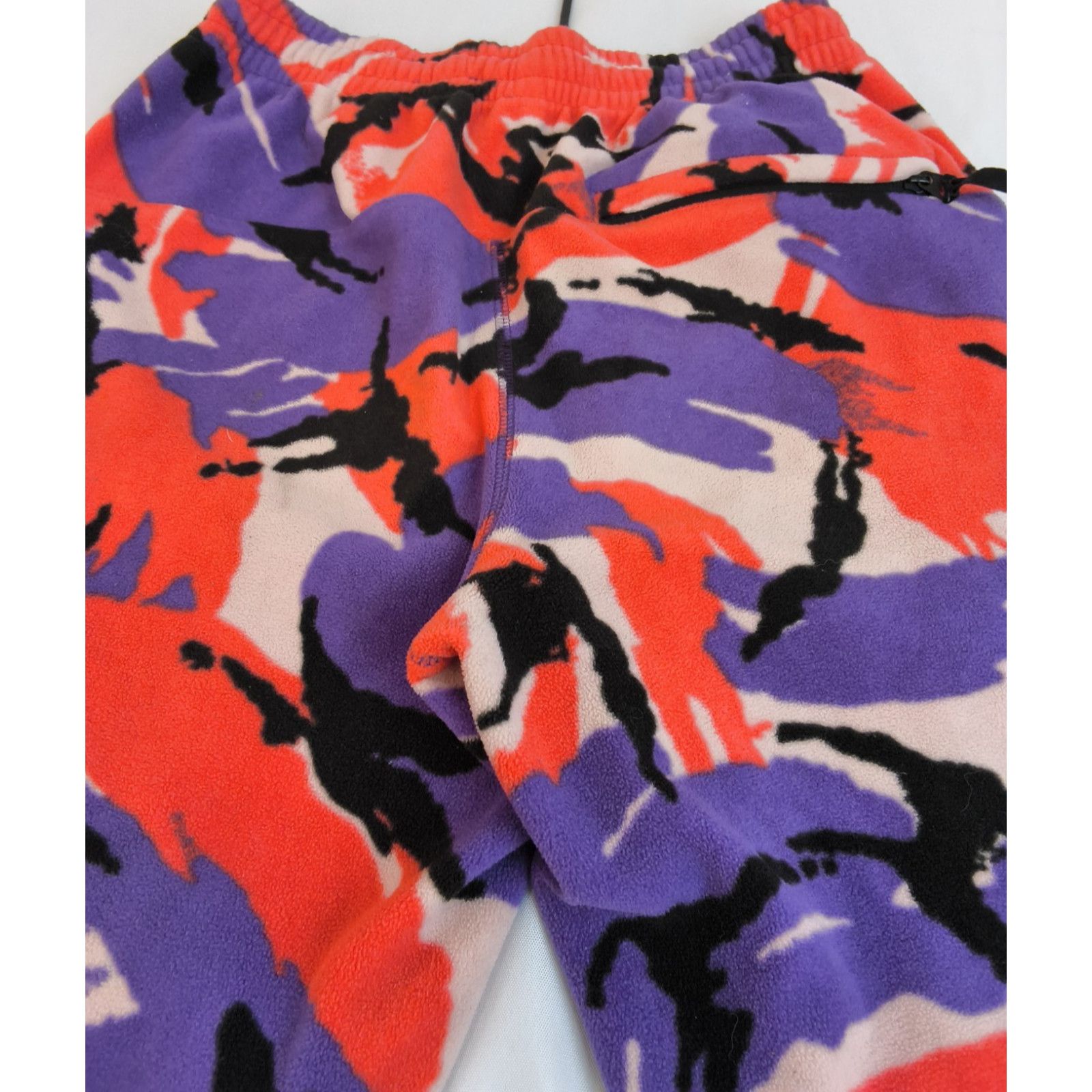 Palace Palace P-Surgent Fleece Joggers Men's M Orange/Purple Camo Size US 30 / EU 46 - 5 Thumbnail