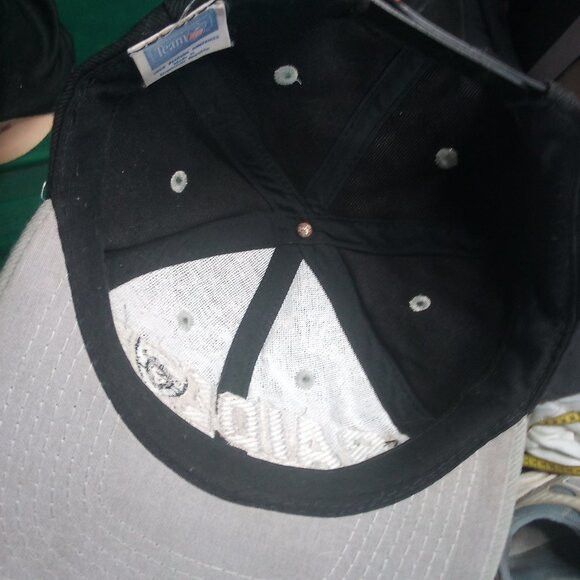 Drew Pearson Vintage 90s Drew Pearson Oakland Raiders Two Tone Snap Hat Size ONE SIZE - 7 Thumbnail