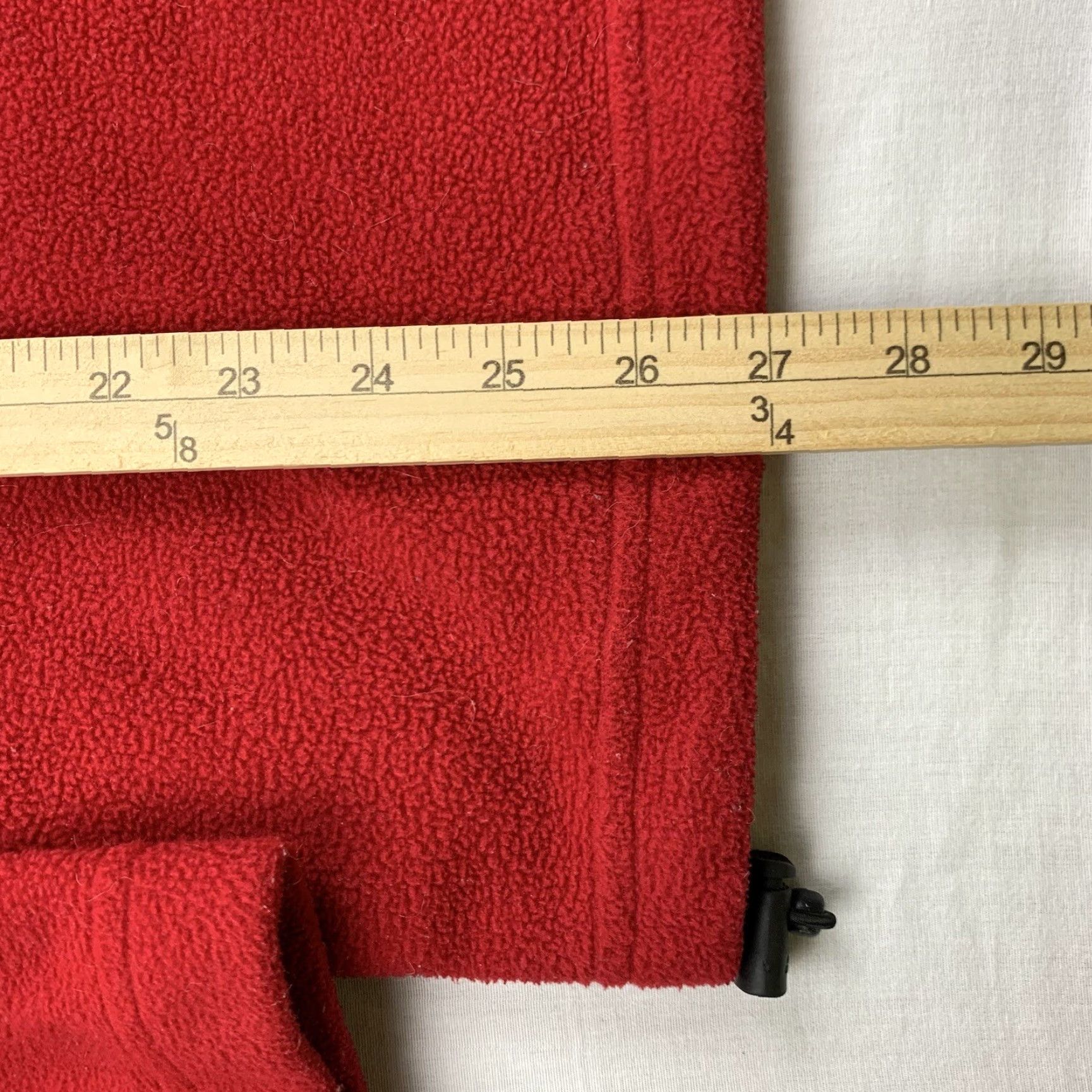Old Navy VINTAGE Old Navy Jacket Adult L Fleece Quarter Zip Pullover Y2K Spell Out Red Mens Size US L / EU 52-54 / 3 - 6 Thumbnail