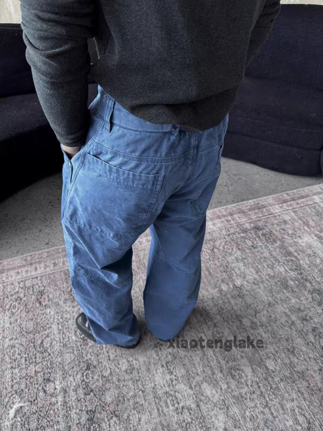 Vintage zx vintage faded punk yuppie carpenter cargo work pants Size US 36 / EU 52 - 4 Thumbnail