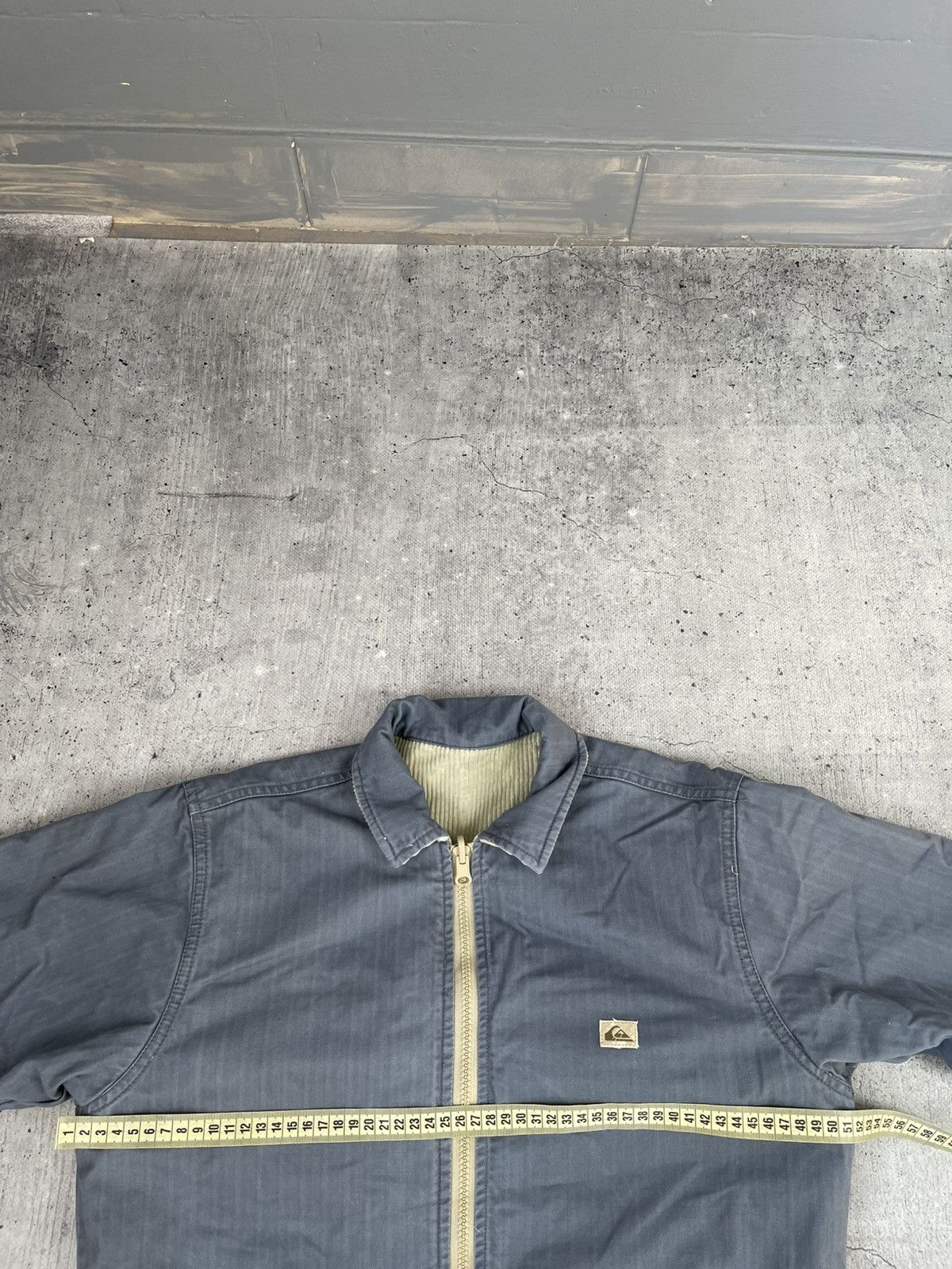 Quiksilver Vintage Quiksilver Big Logo Two Sided Corduroy Y2K Jacket Size US XS / EU 42 / 0 - 9 Thumbnail