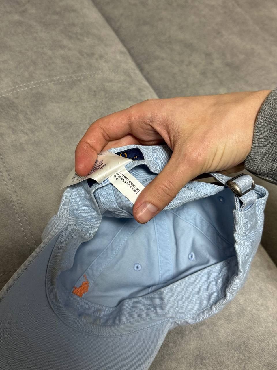 Polo Ralph Lauren Polo Ralph Lauren blue Y2K cap hat Size ONE SIZE - 9 Thumbnail