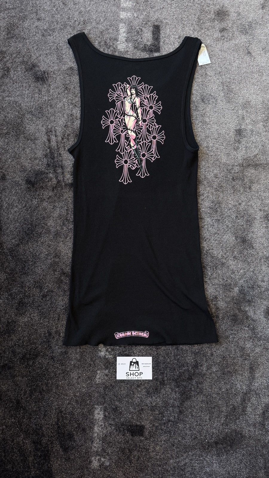 Chrome Hearts BRAND NEW CHROME HEARTS DEADLY DOLL TANK TOP DRESS Size US L / EU 52-54 / 3 - 2 Thumbnail