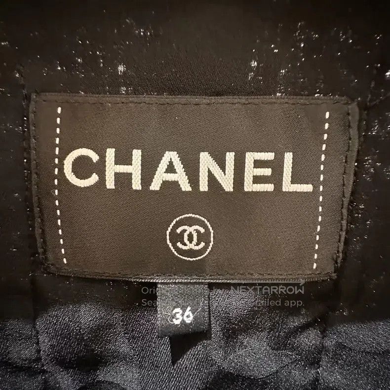 Chanel Chanel 23c early spring vacation black and white plaid seq Size XS / US 0-2 / IT 36-38 - 3 Thumbnail