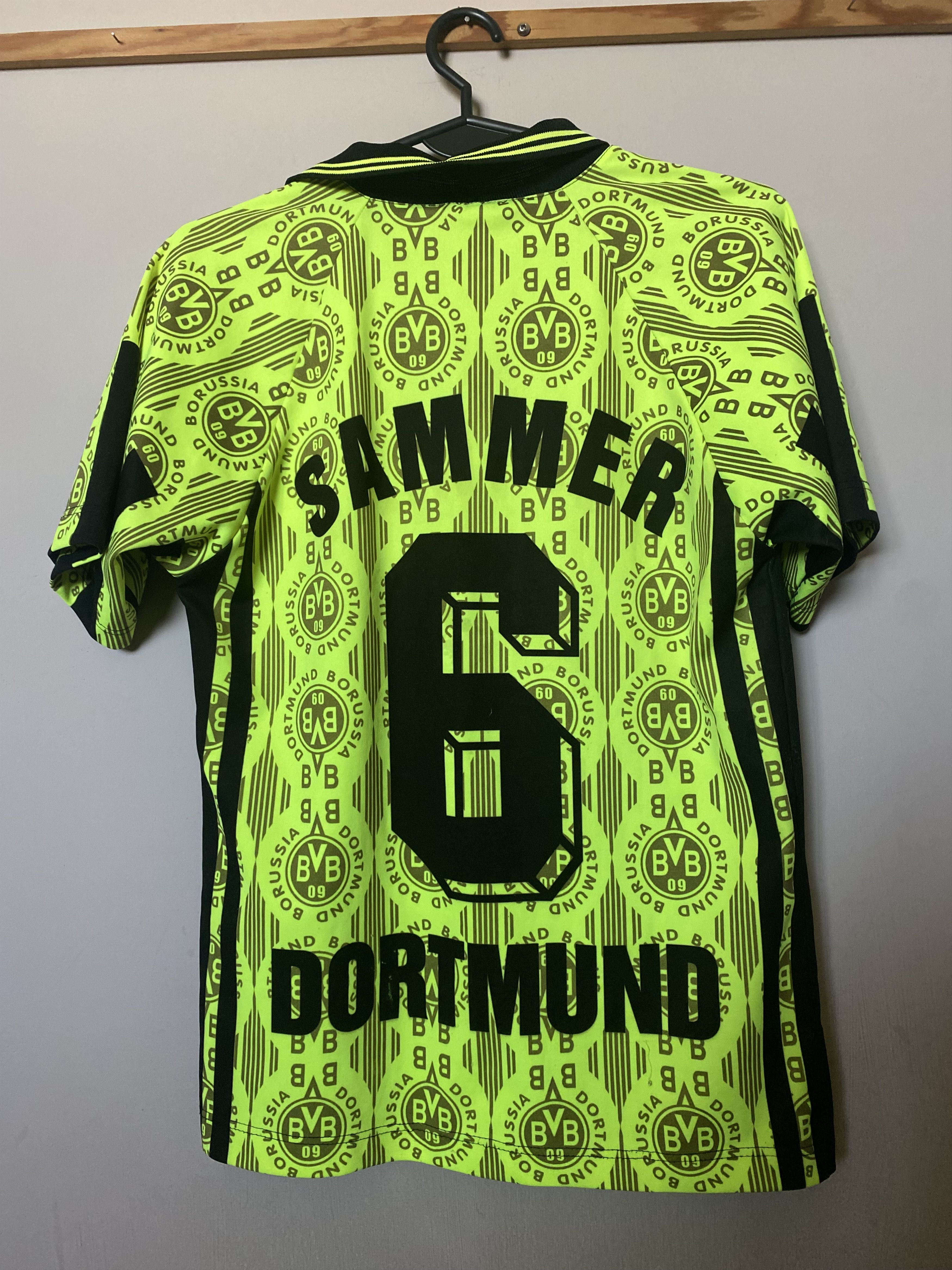 Other Vintage BORUSSIA DORTMUND 1996 - 1997 #6 SAMMER - S - UNIQUE Size US S / EU 44-46 / 1 - 1 Thumbnail