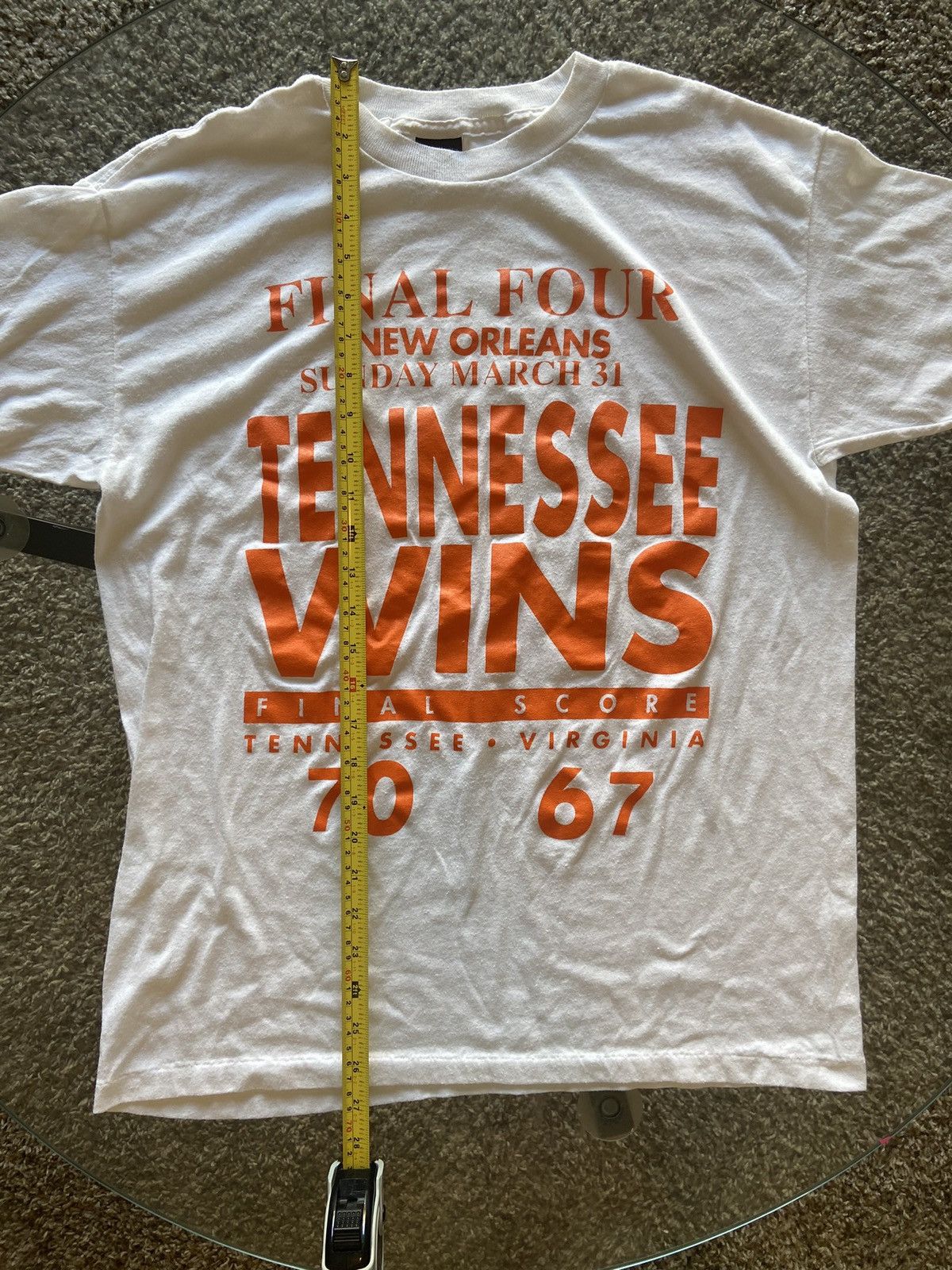 NCAA 1991 NCAA Division I March Madness tournament Tee Size US XL / EU 56 / 4 - 3 Thumbnail