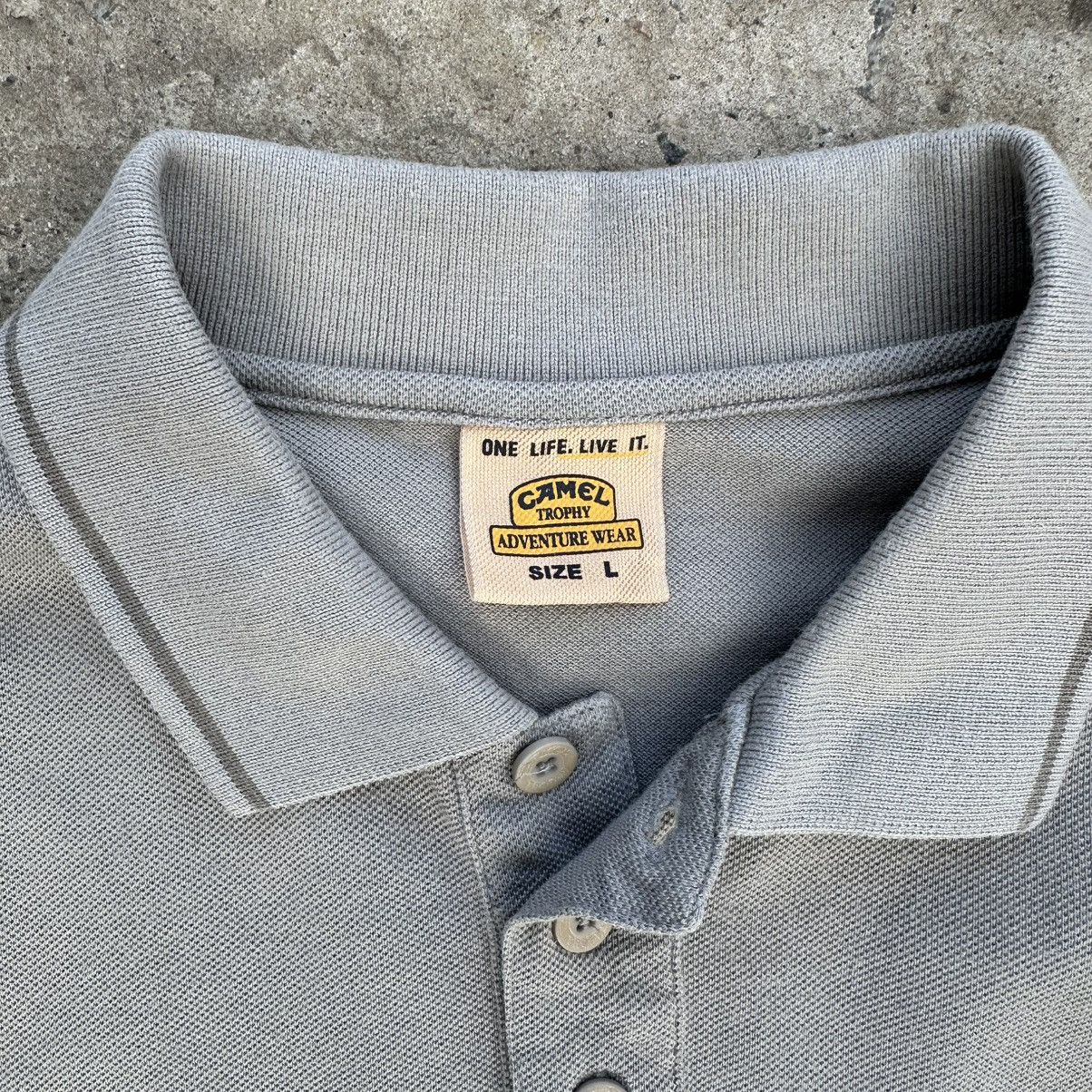 Camel × Japanese Brand Vintage Japanese Style Camel Trophy Polo T-shirts Y2K 00s Size US L / EU 52-54 / 3 - 7 Thumbnail