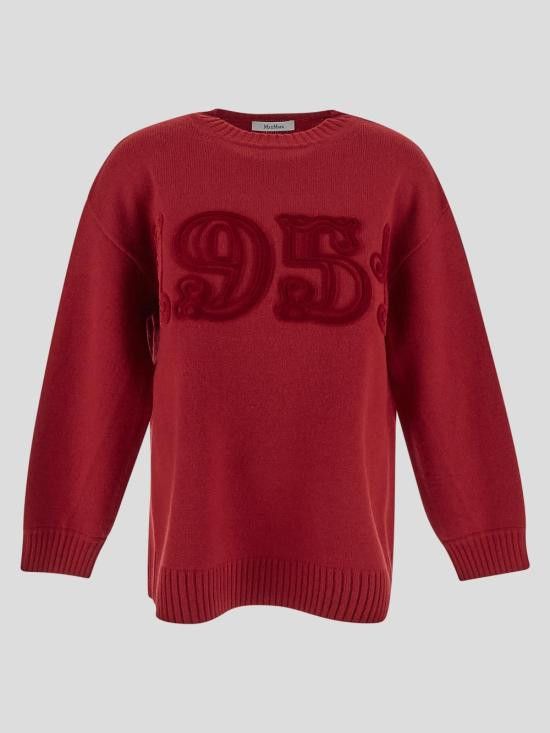 Max Mara MAX MARA Women Hoodies 2511361191600 038 Red Size S / US 4 / IT 40 - 1 Thumbnail