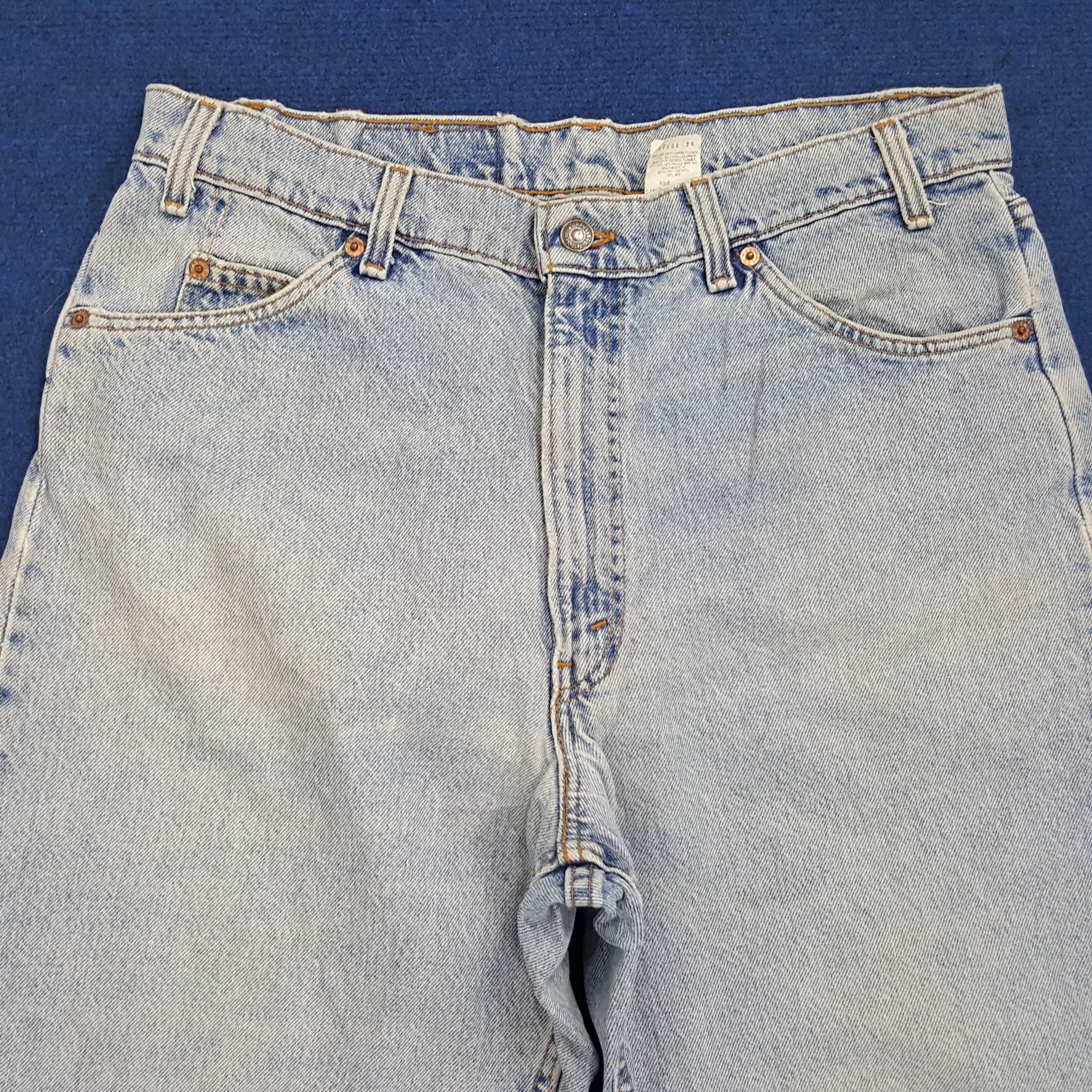 Levi's × Vintage Vintage Levi's 550 Short Denim Jeans Size US 34 / EU 50 - 5 Thumbnail