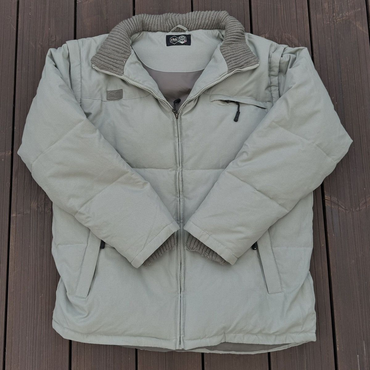 Fila × Vintage Vintage puffer jacket fila Size US L / EU 52-54 / 3 - 2 Thumbnail