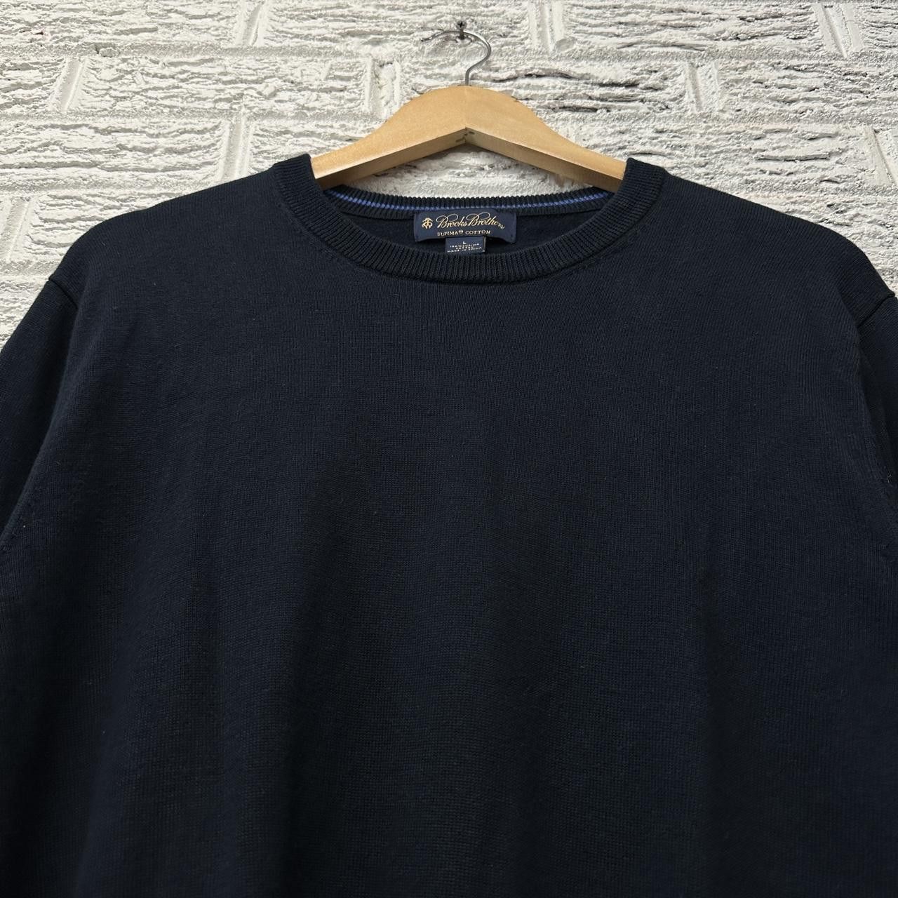 Brooks Brothers Brooks Brothers Supima Cotton Crewneck Sweater Large Size US L / EU 52-54 / 3 - 1 Thumbnail
