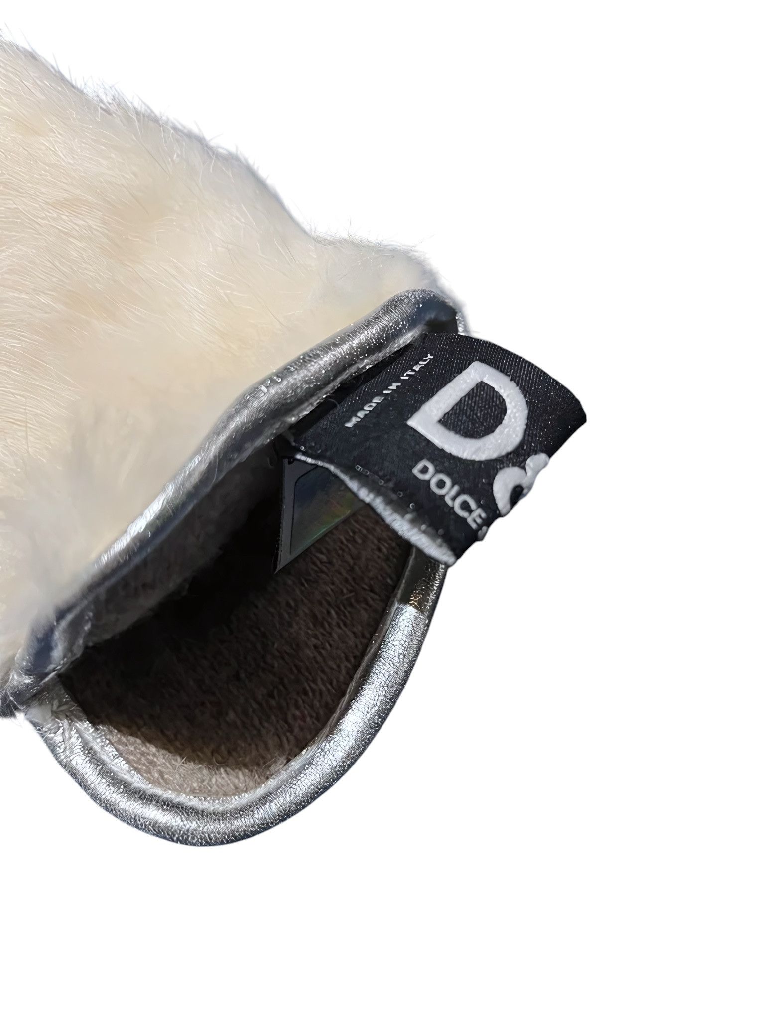 Dolce & Gabbana RABBIT FUR VINTAGE GLOVES Size ONE SIZE - 5 Thumbnail
