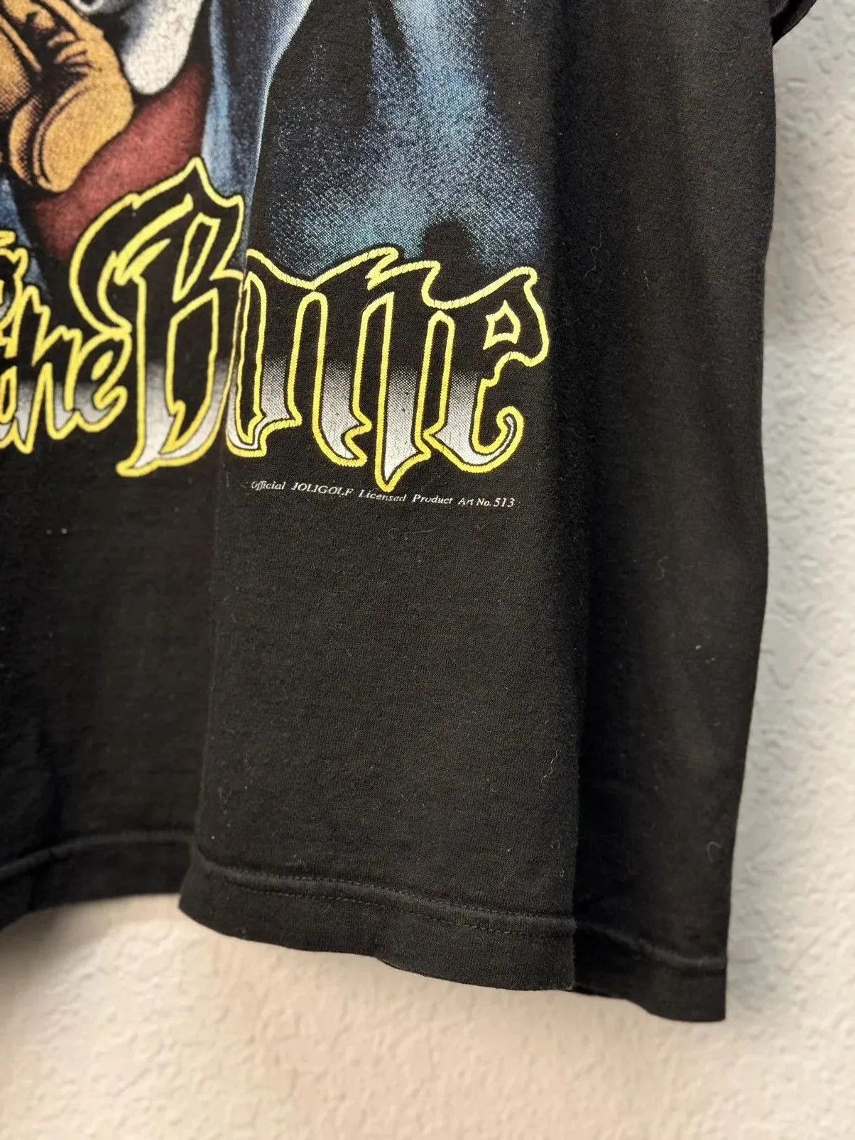 Band Tees × Vintage Ultra Rare 3D Emblem 1991 Bad to the Bone Tee Size US M / EU 48-50 / 2 - 4 Thumbnail