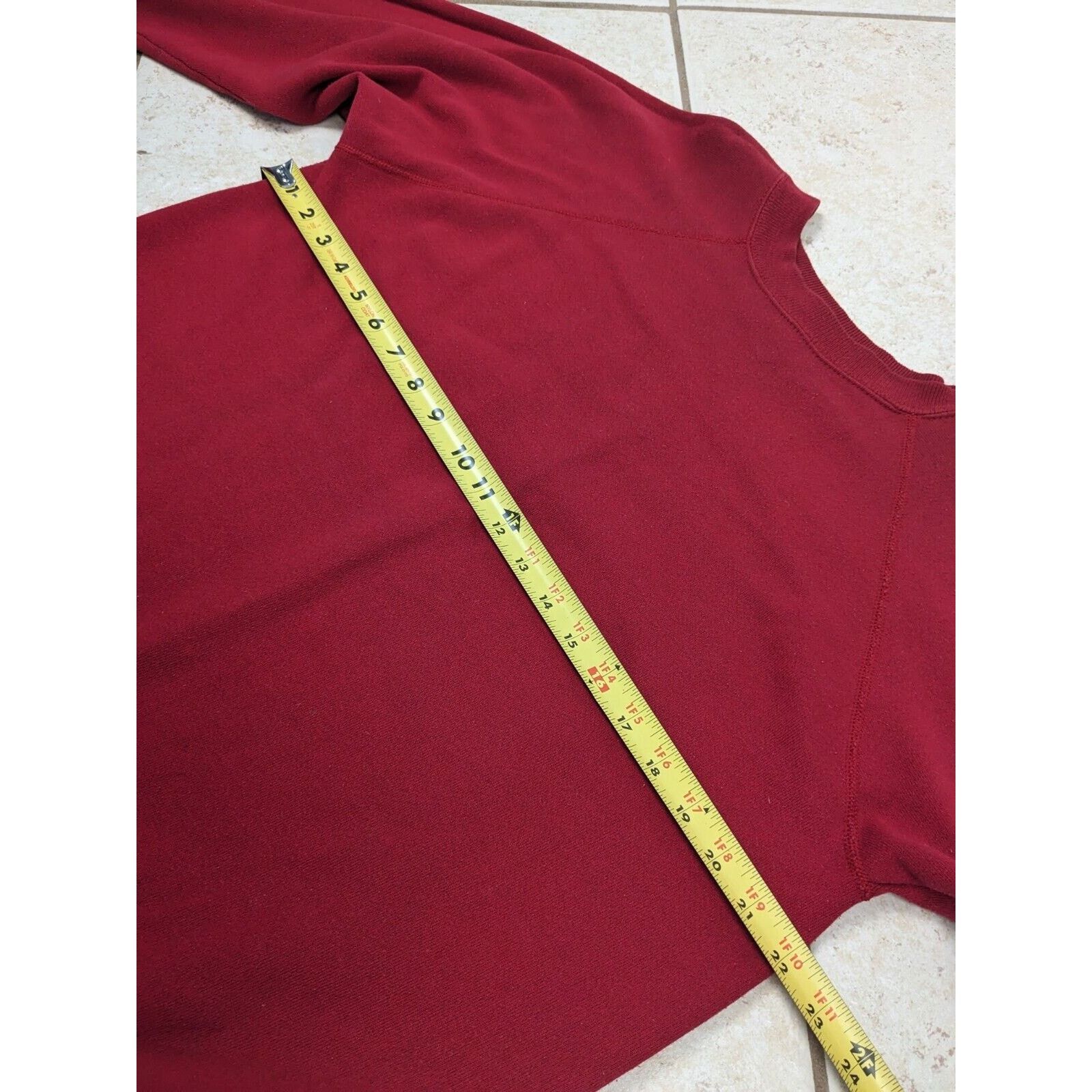 Hanes Vtg Sweatshirt Pannill Hanes Red Raglan Crewneck USA Blank Size US XL / EU 56 / 4 - 6 Thumbnail