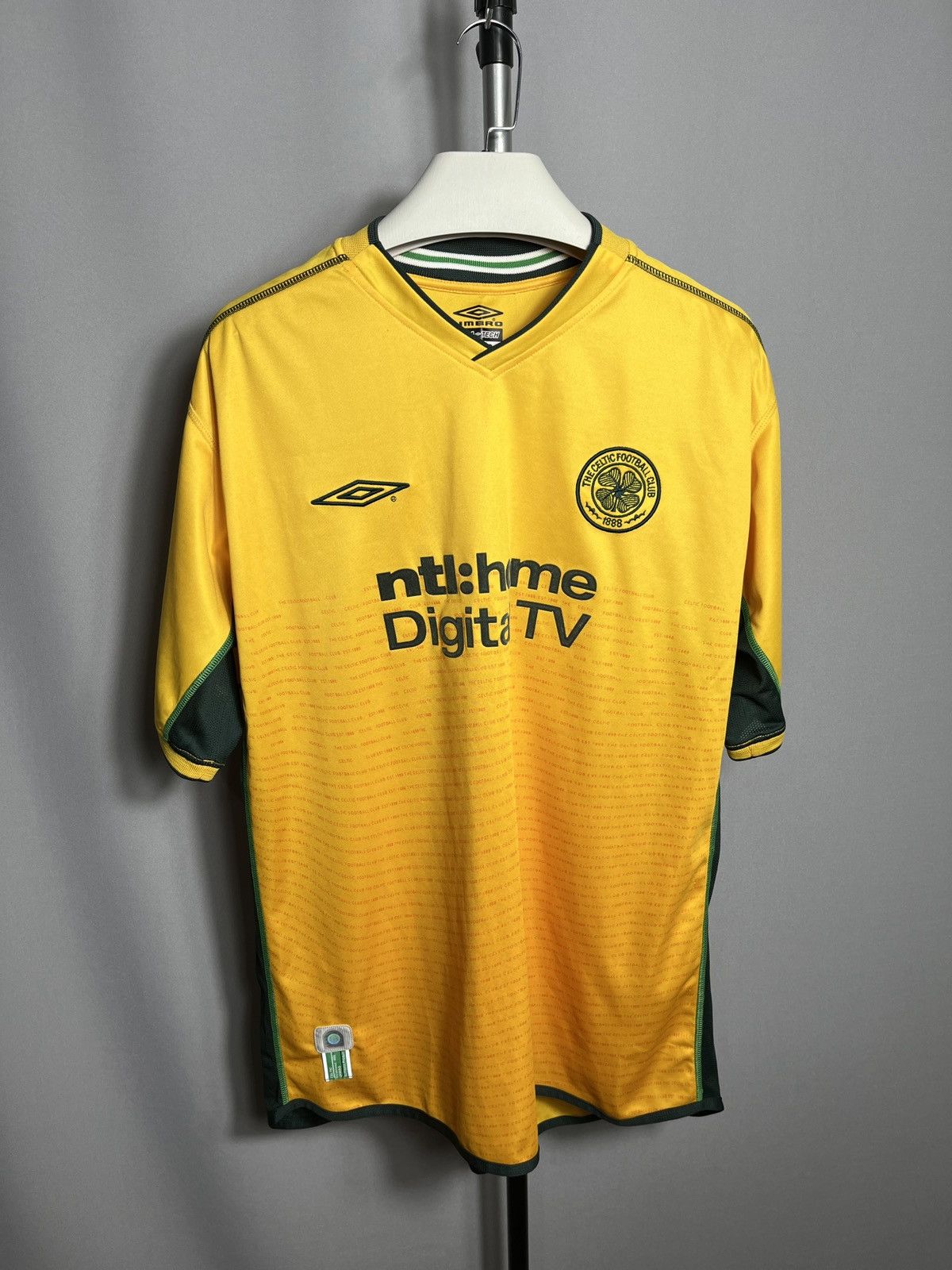 Umbro CELTIC 2002 2003 AWAY FOOTBALL SHIRT SOCCER JERSEY UMBRO VTG Size US XL / EU 56 / 4 - 1 Thumbnail