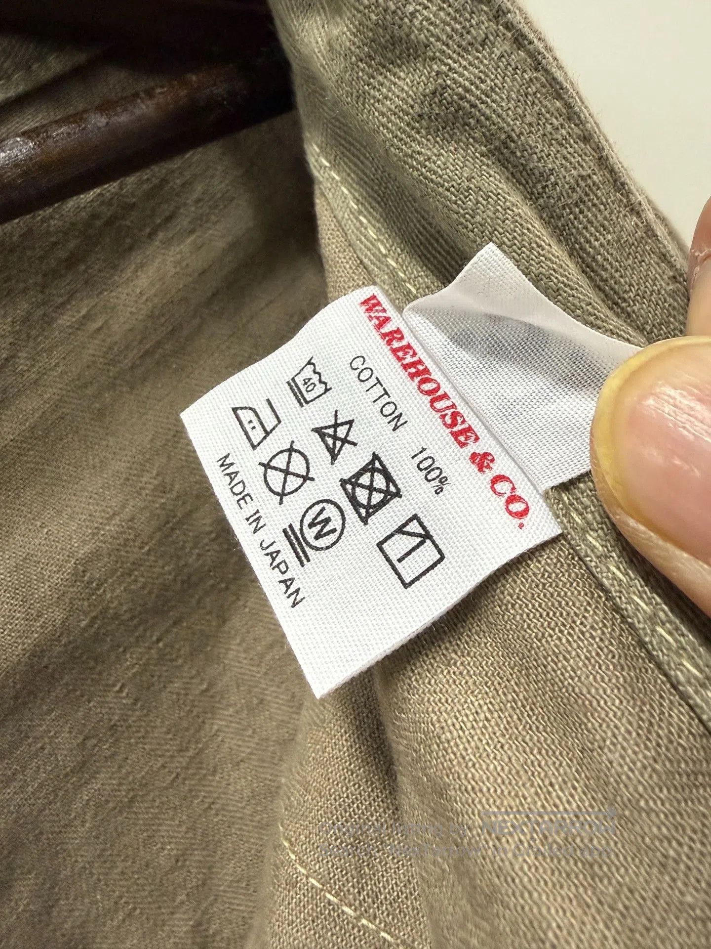 Warehouse Warehouse Japanese Herringbone Casual Pants. Size US 31 - 6 Thumbnail