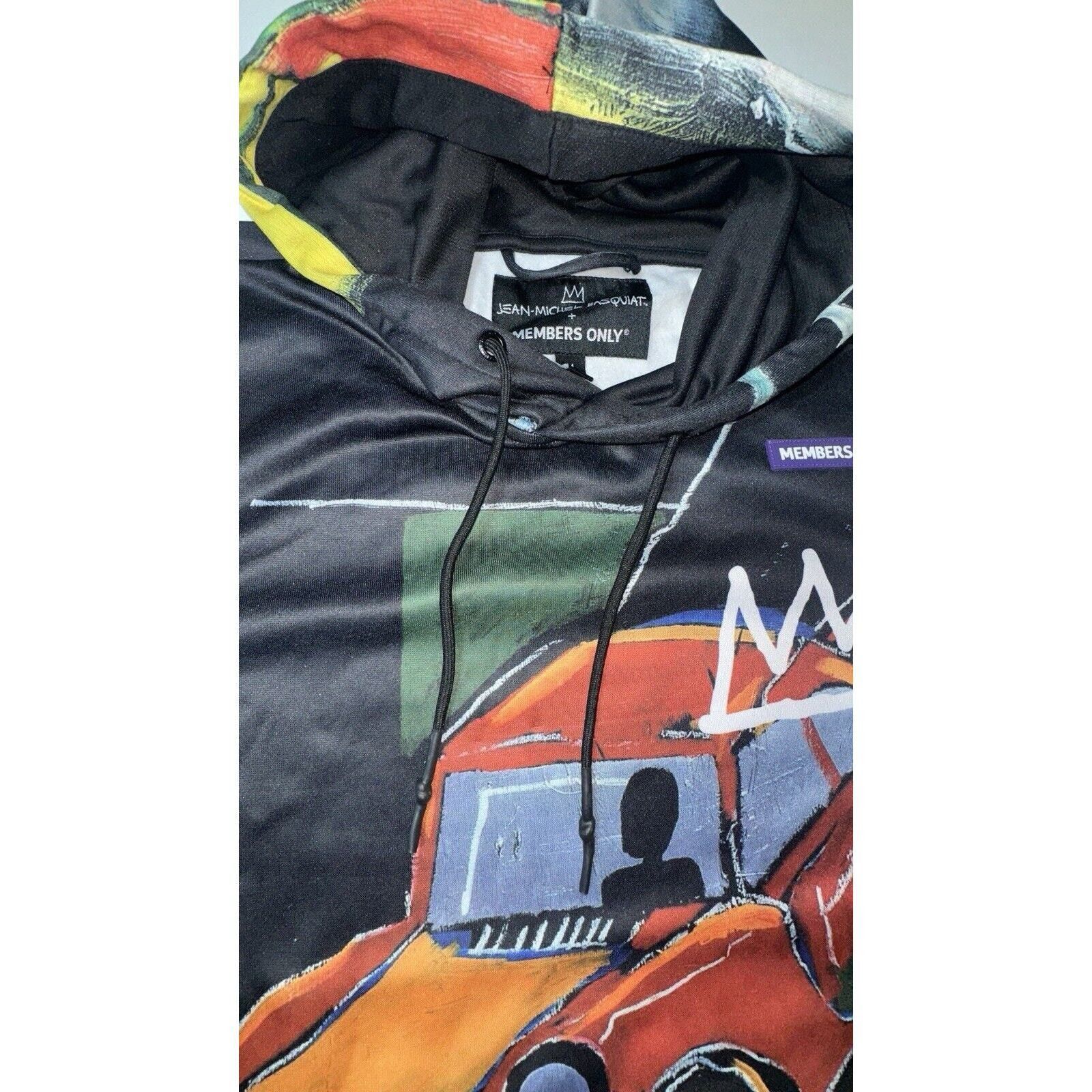 Members Only Jean Michel Basquiat x Members Only Hoodie Small Y2K AOP Size US S / EU 44-46 / 1 - 5 Thumbnail