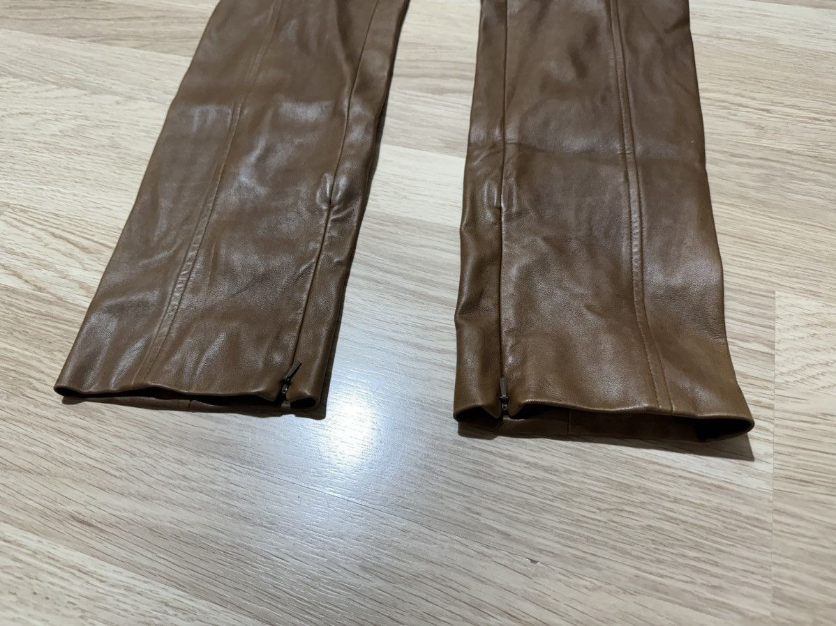 Designer × Polo Ralph Lauren × Ralph Lauren Ralph Lauren lambskin pants 8 Size 30" / US 8 / IT 44 - 9 Thumbnail