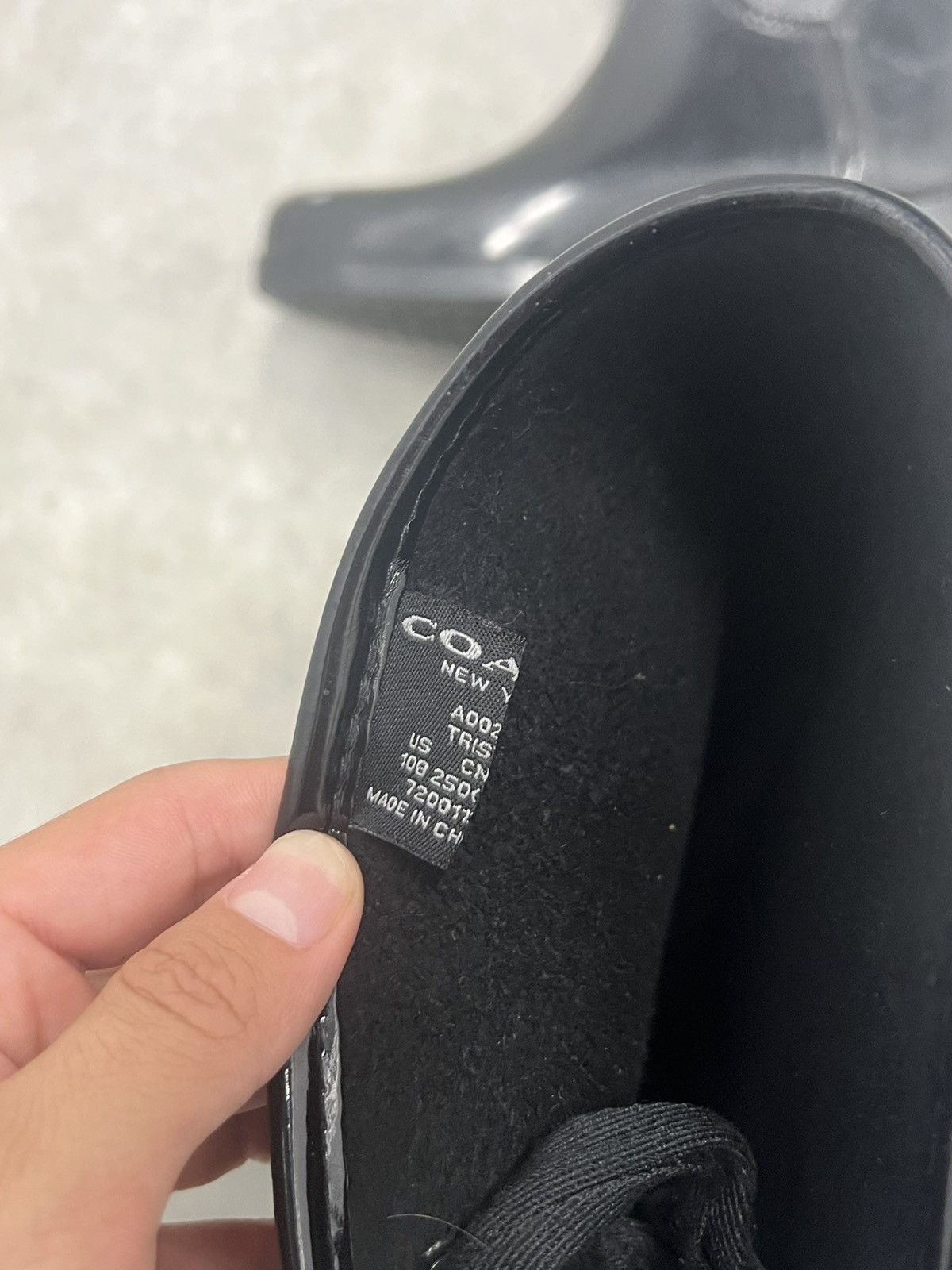 Coach Coach Tristee Laceup Rain Boots Size US 9 / IT 39 - 4 Thumbnail